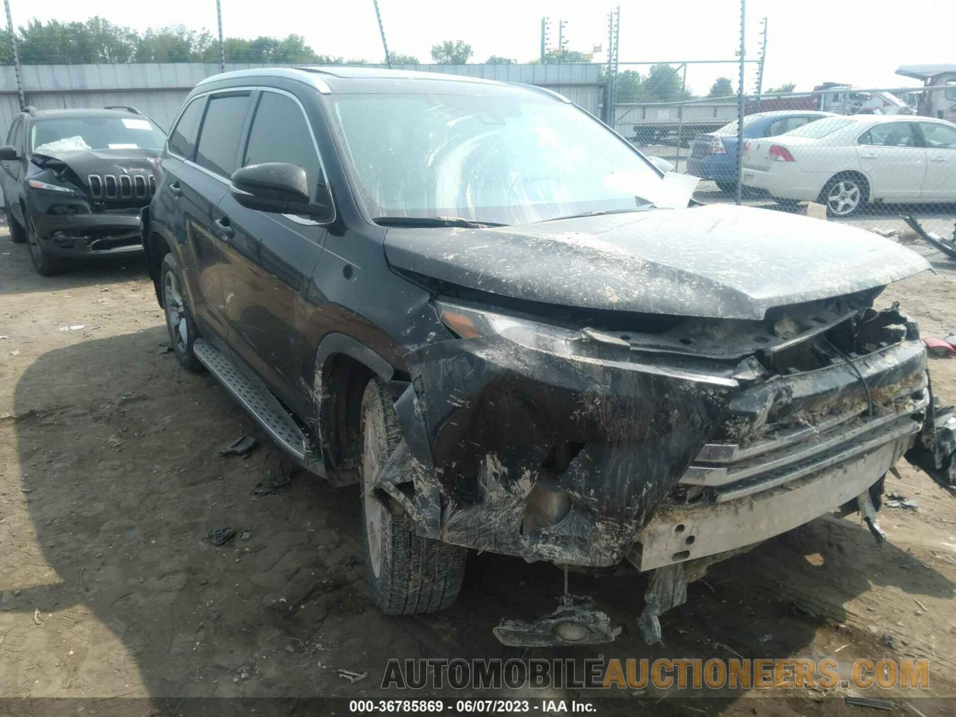 5TDYZRFH5KS334096 TOYOTA HIGHLANDER 2019