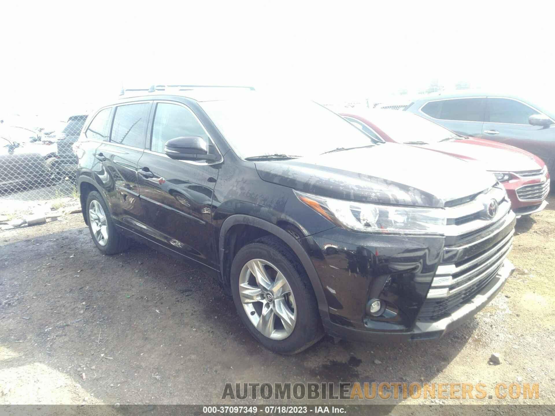 5TDYZRFH5KS346717 TOYOTA HIGHLANDER 2019