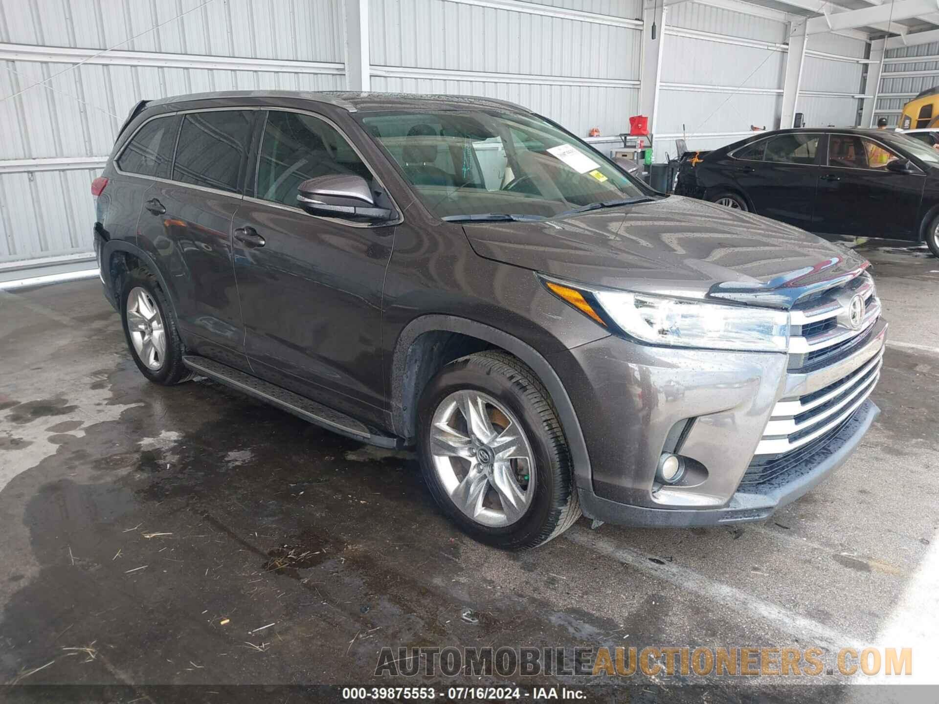 5TDYZRFH6HS191264 TOYOTA HIGHLANDER 2017