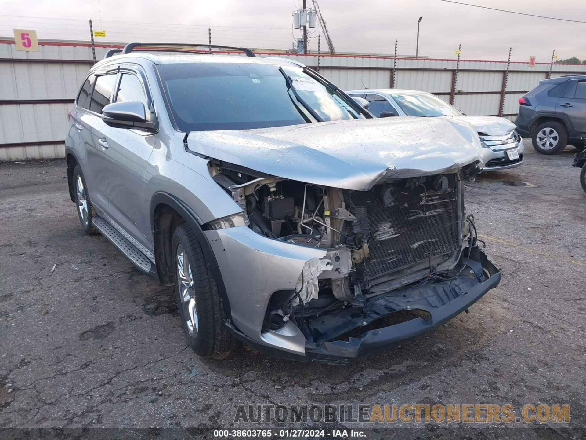 5TDYZRFH6HS198554 TOYOTA HIGHLANDER 2017