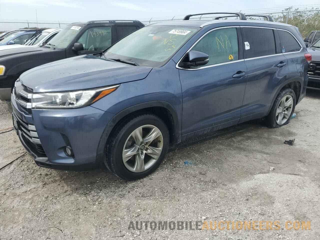 5TDYZRFH6HS222545 TOYOTA HIGHLANDER 2017