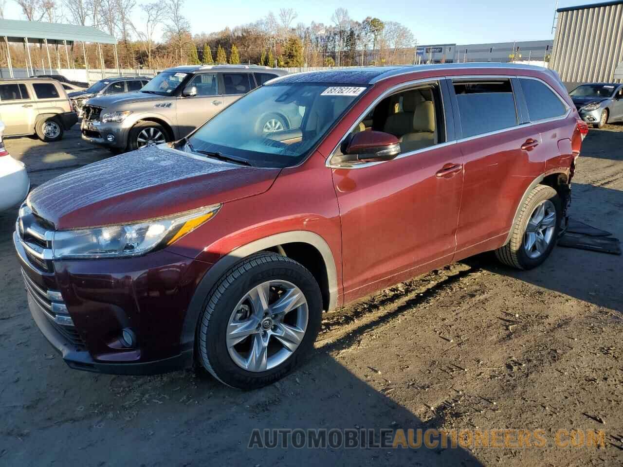 5TDYZRFH6HS225610 TOYOTA HIGHLANDER 2017