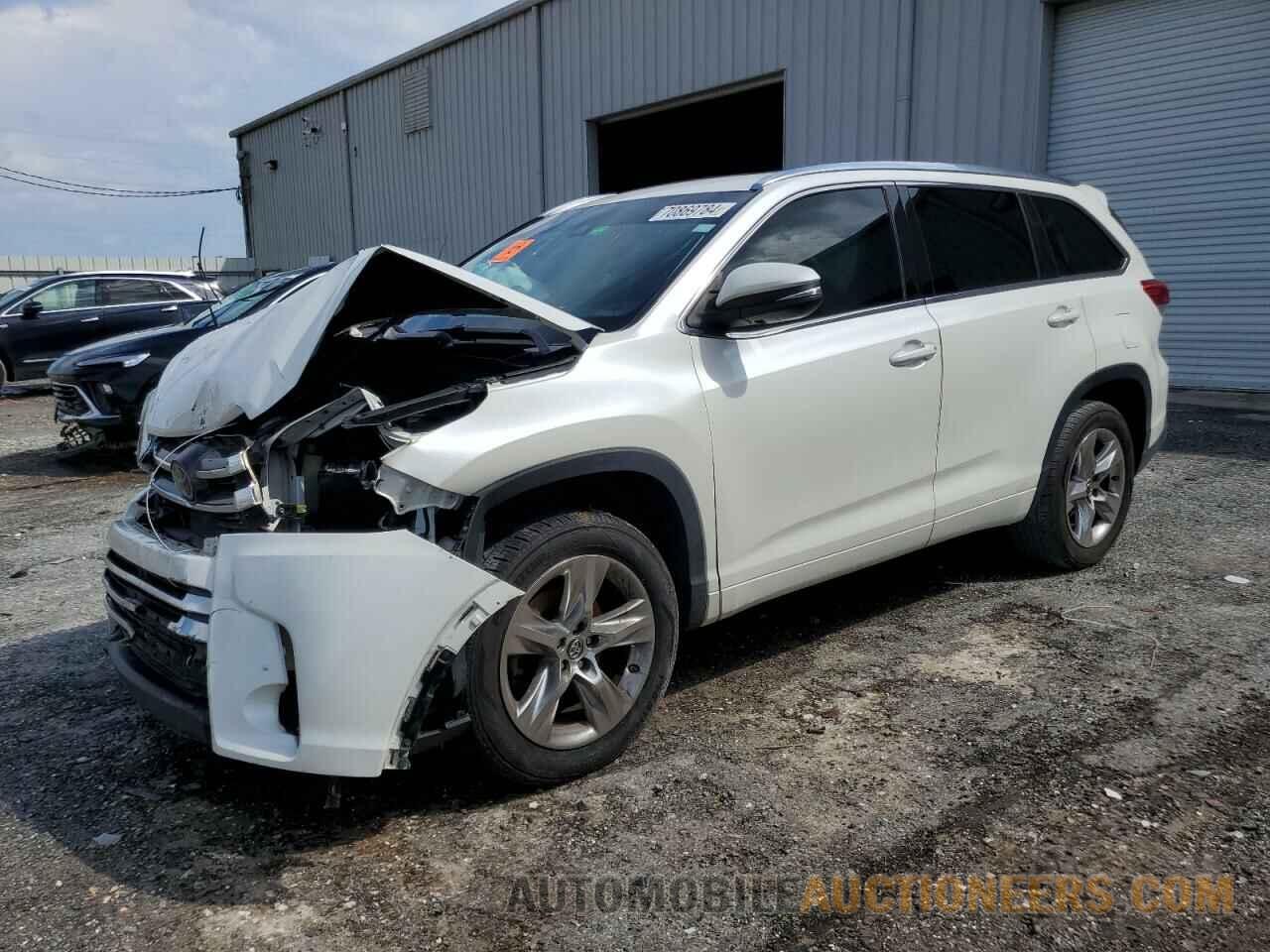 5TDYZRFH6JS267278 TOYOTA HIGHLANDER 2018