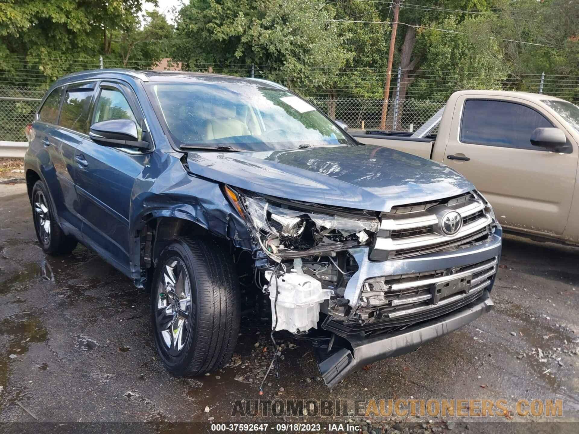 5TDYZRFH6KS370265 TOYOTA HIGHLANDER 2019