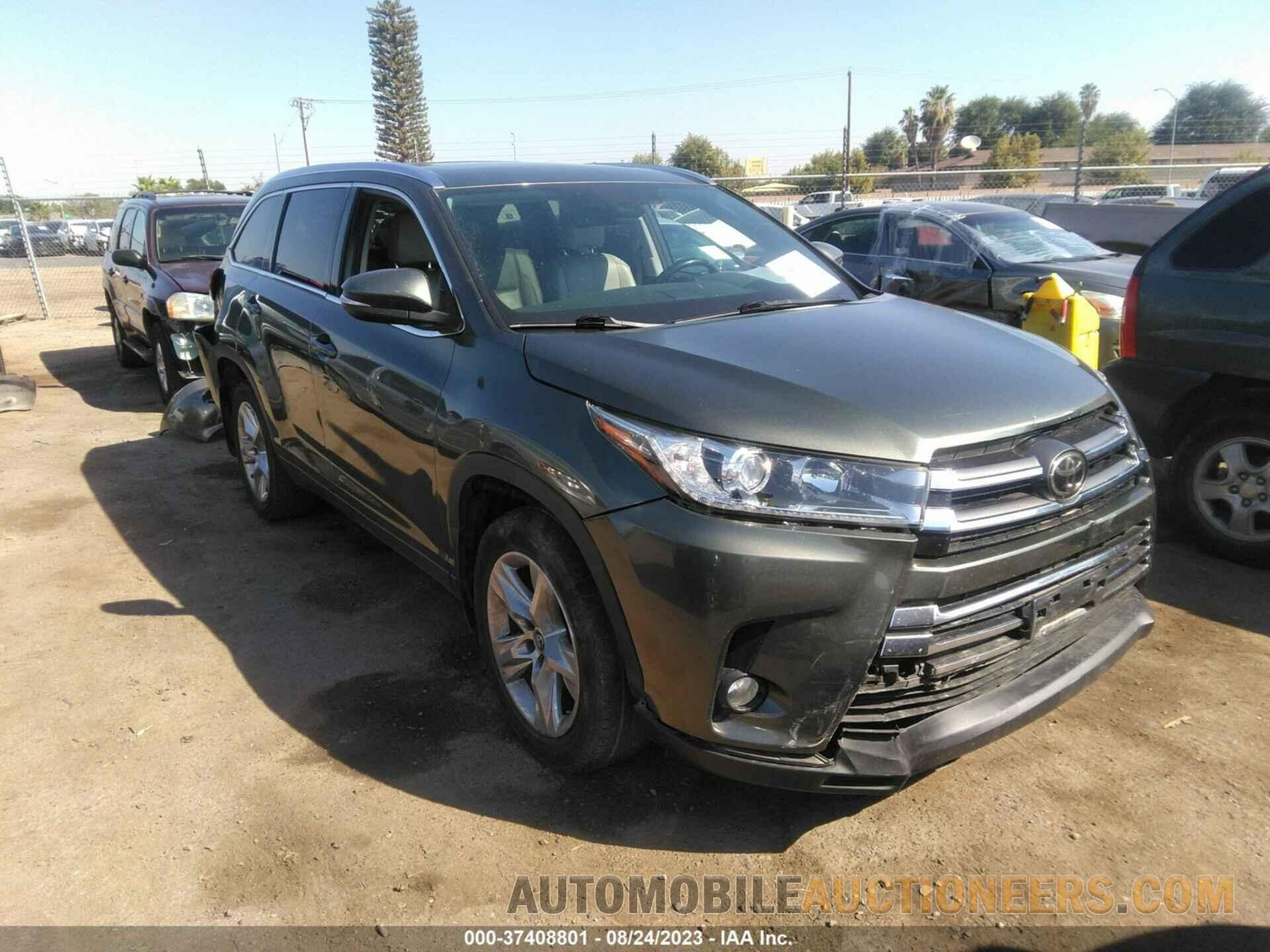 5TDYZRFH7HS190303 TOYOTA HIGHLANDER 2017