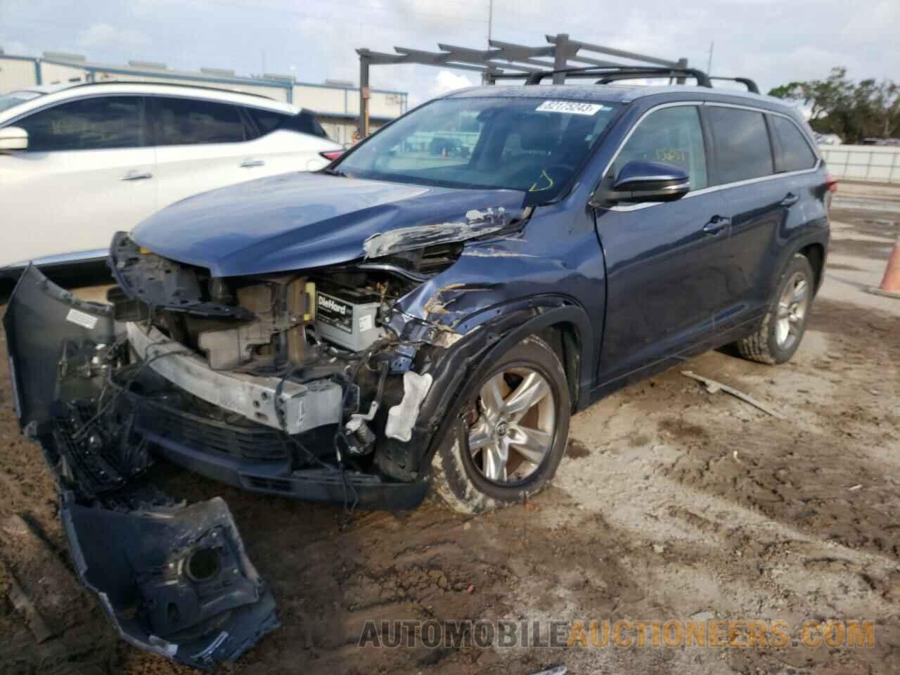 5TDYZRFH7HS204412 TOYOTA HIGHLANDER 2017