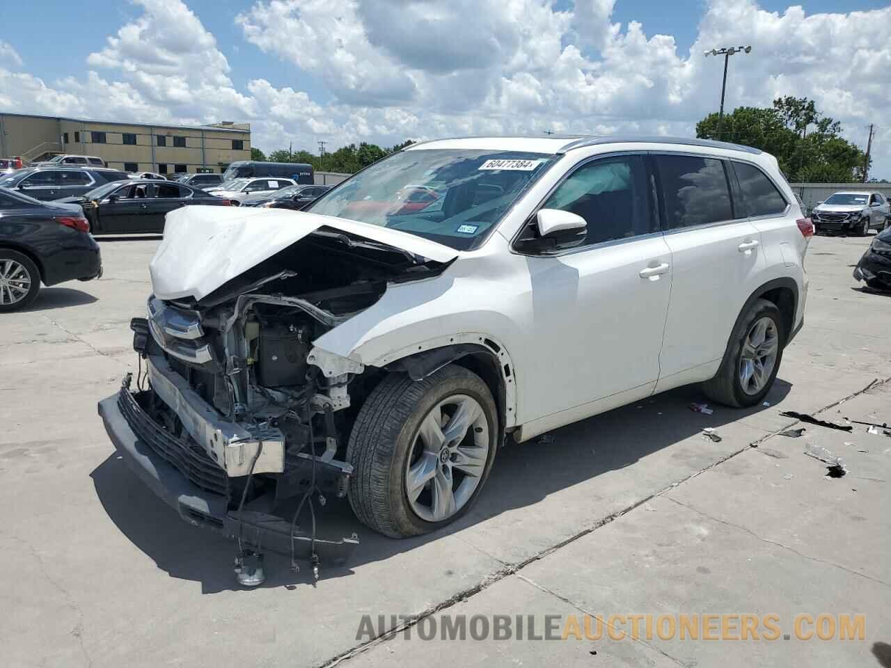 5TDYZRFH7HS215457 TOYOTA HIGHLANDER 2017