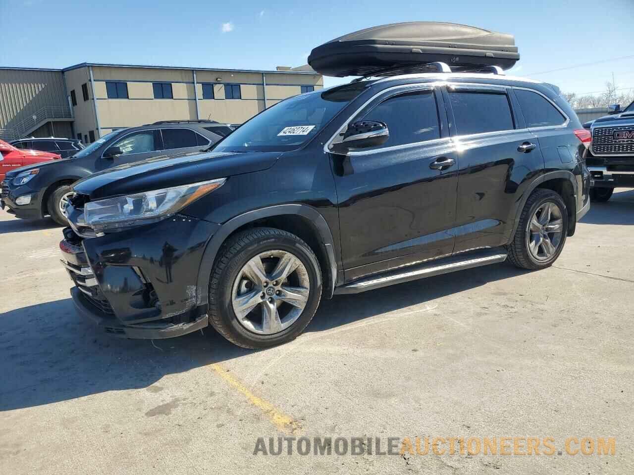 5TDYZRFH7HS219265 TOYOTA HIGHLANDER 2017