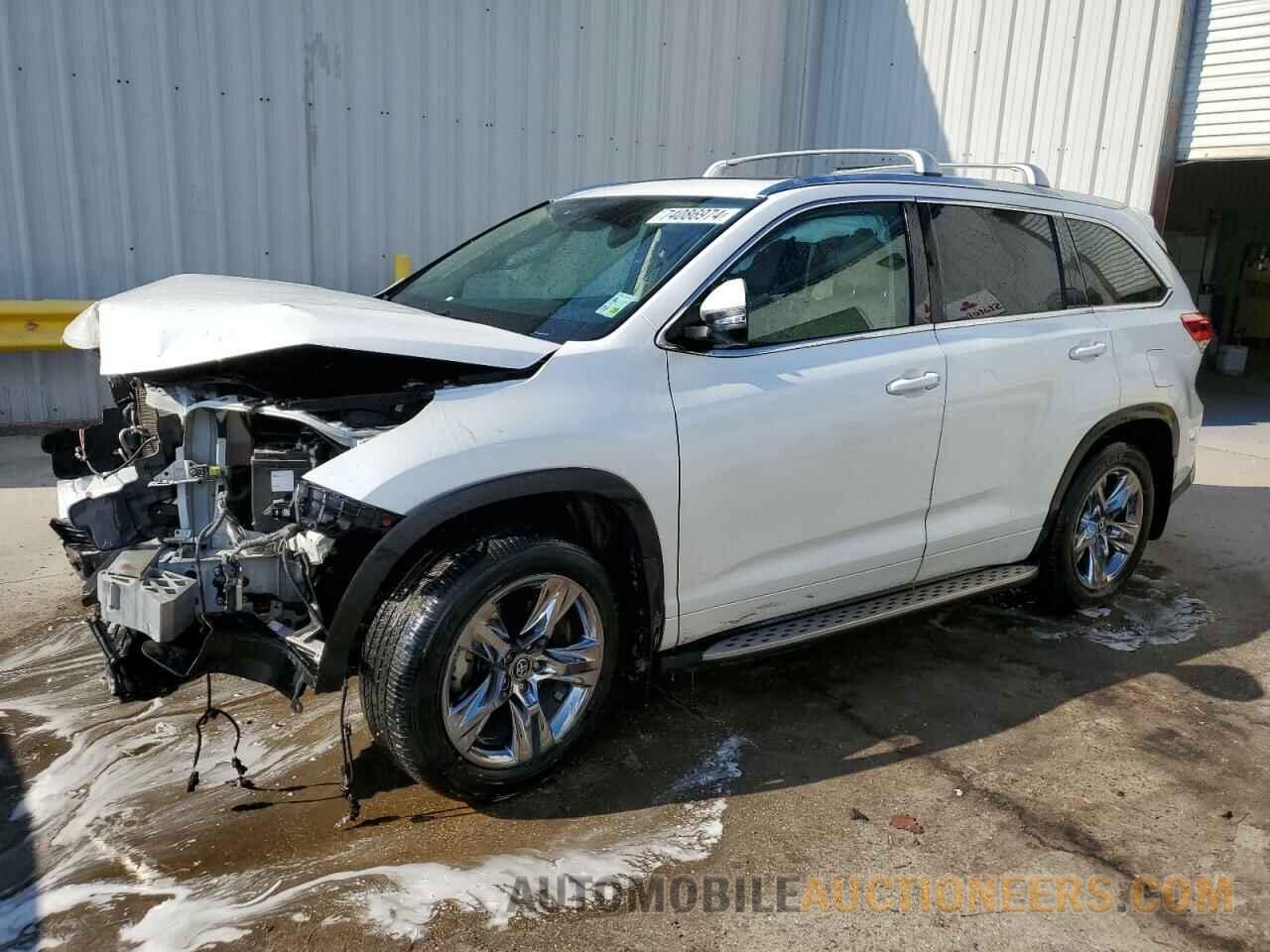 5TDYZRFH7JS264342 TOYOTA HIGHLANDER 2018