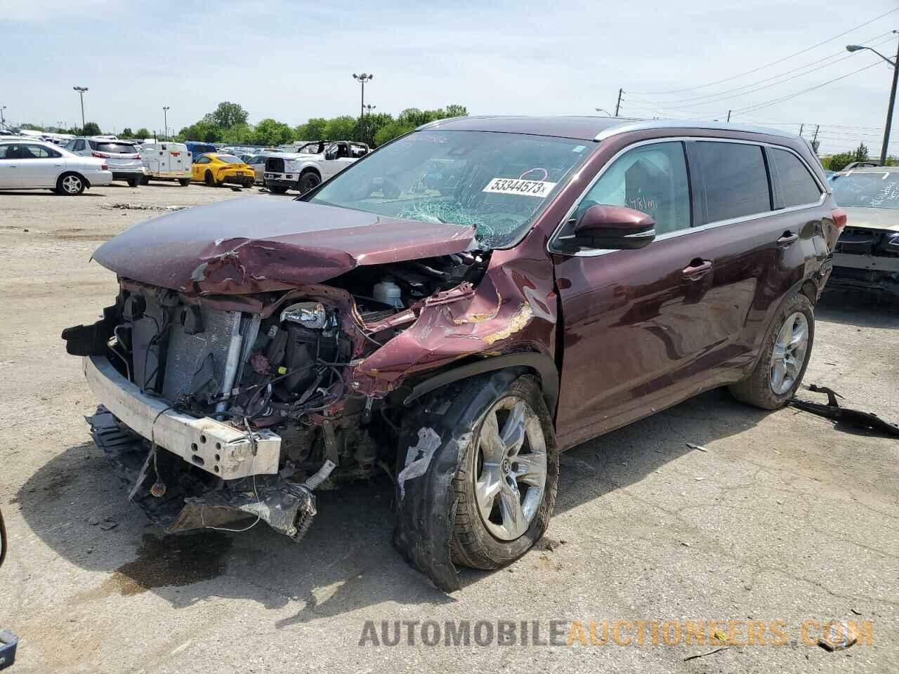 5TDYZRFH7JS271288 TOYOTA HIGHLANDER 2018