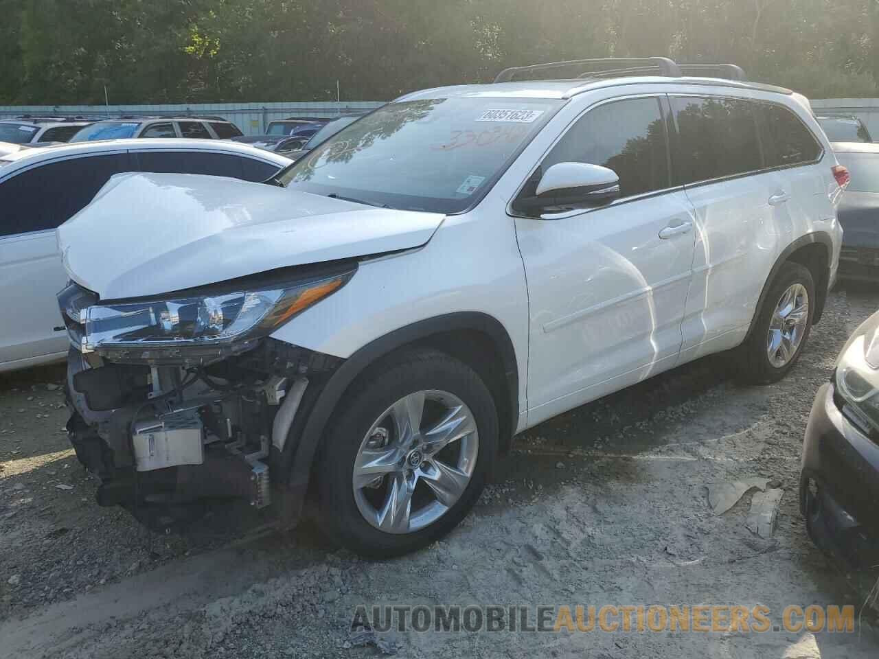 5TDYZRFH7KS330342 TOYOTA HIGHLANDER 2019