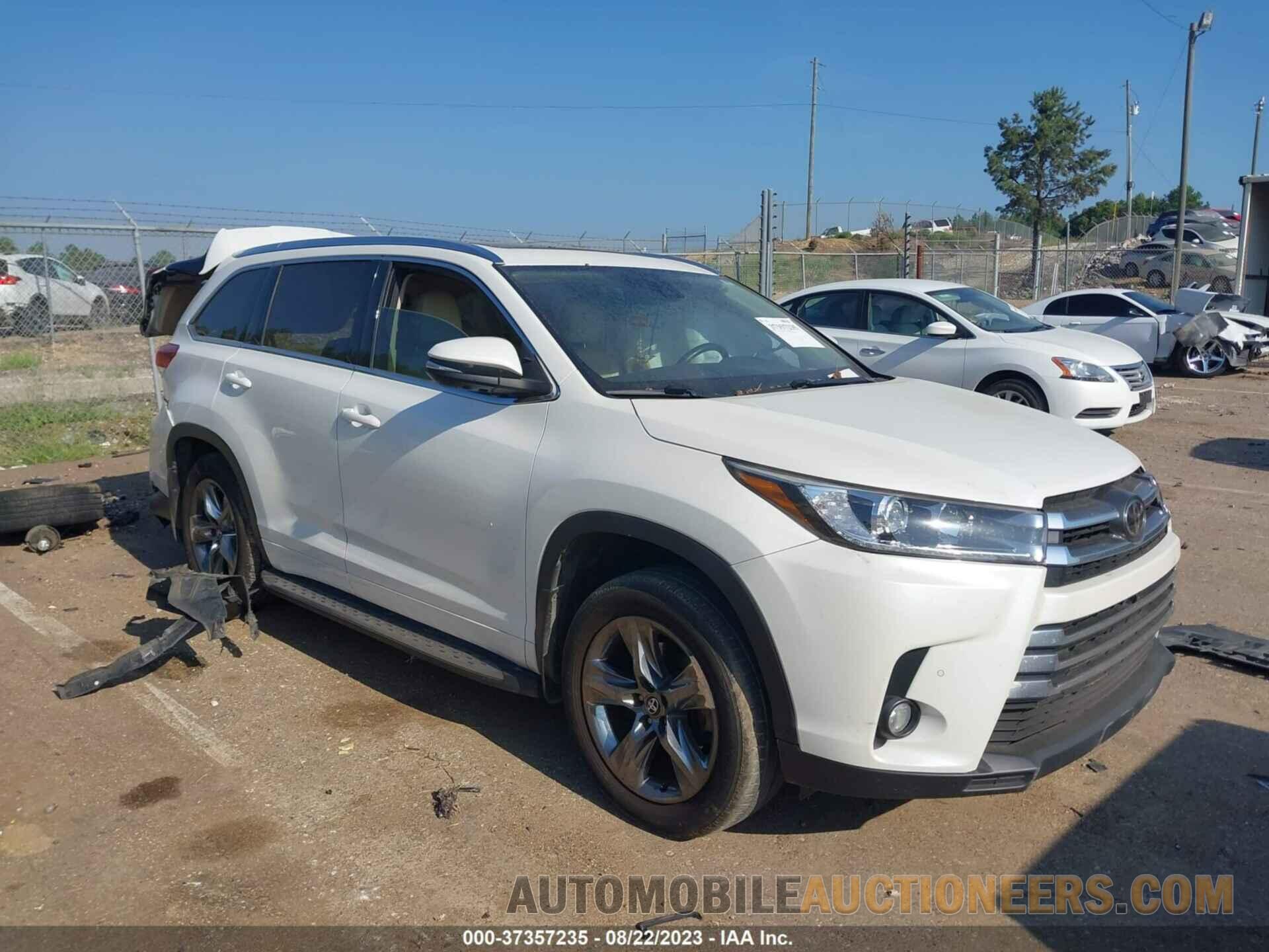 5TDYZRFH8HS210168 TOYOTA HIGHLANDER 2017