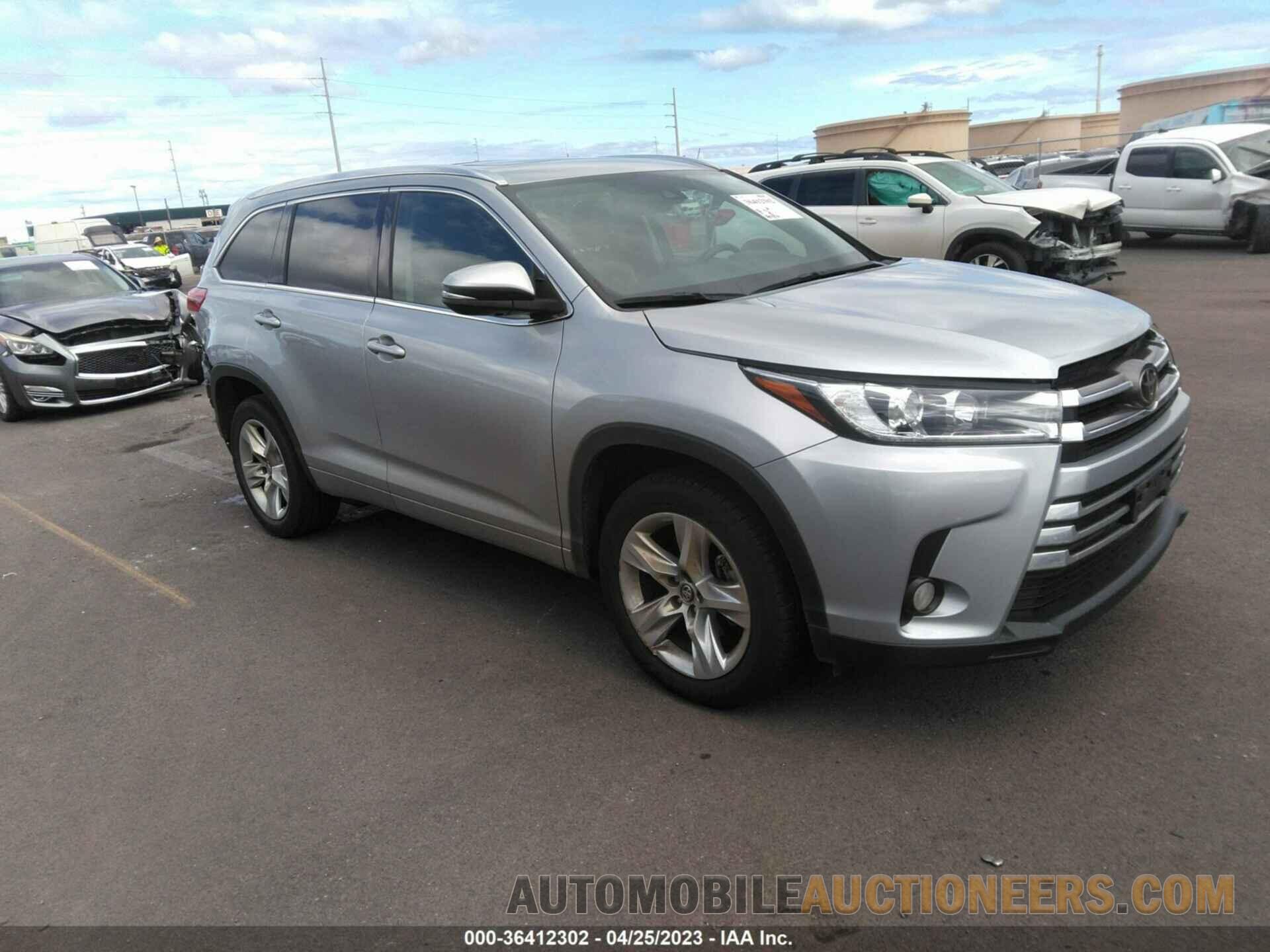 5TDYZRFH8HS212437 TOYOTA HIGHLANDER 2017