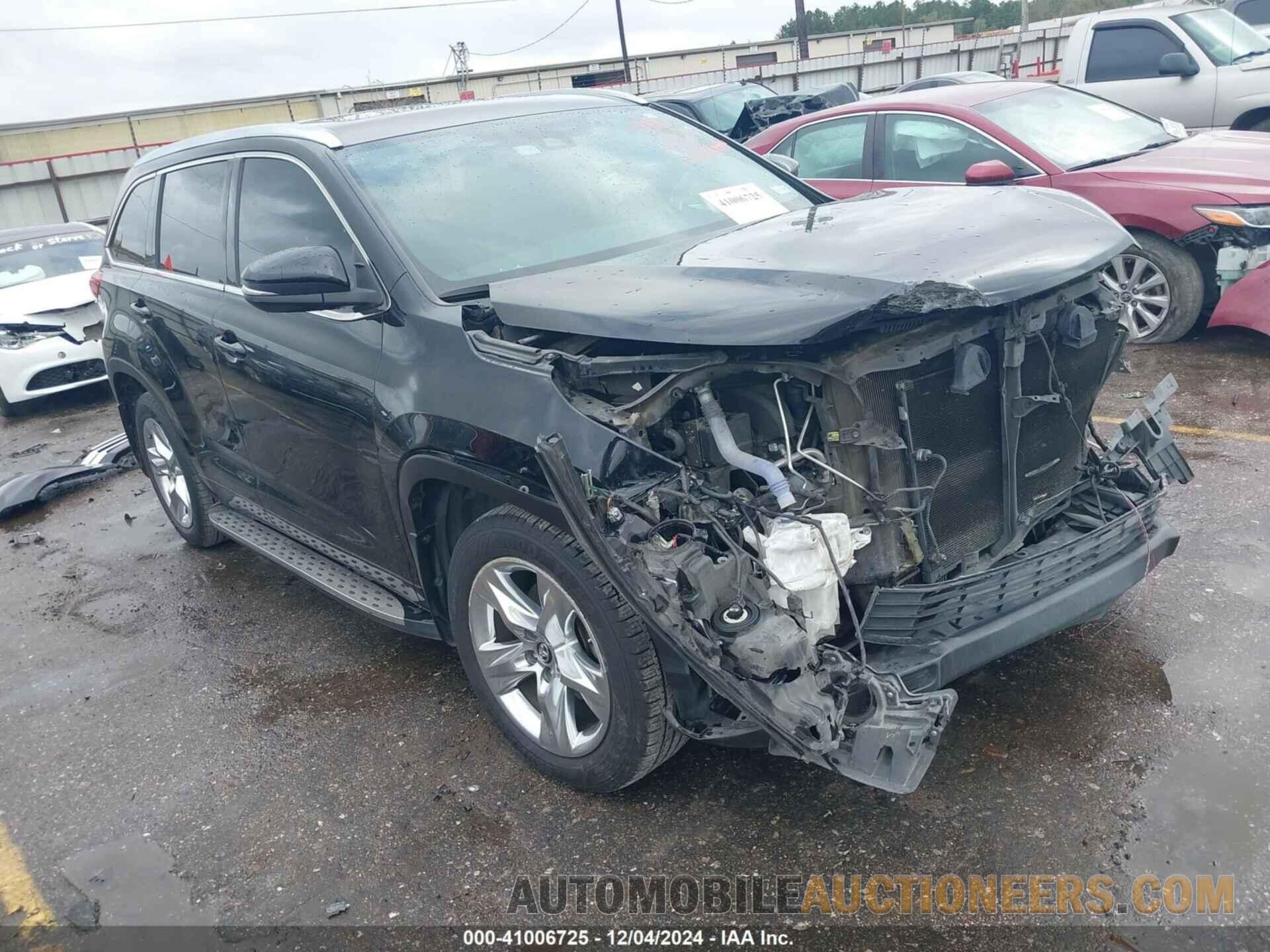 5TDYZRFH8HS220957 TOYOTA HIGHLANDER 2017