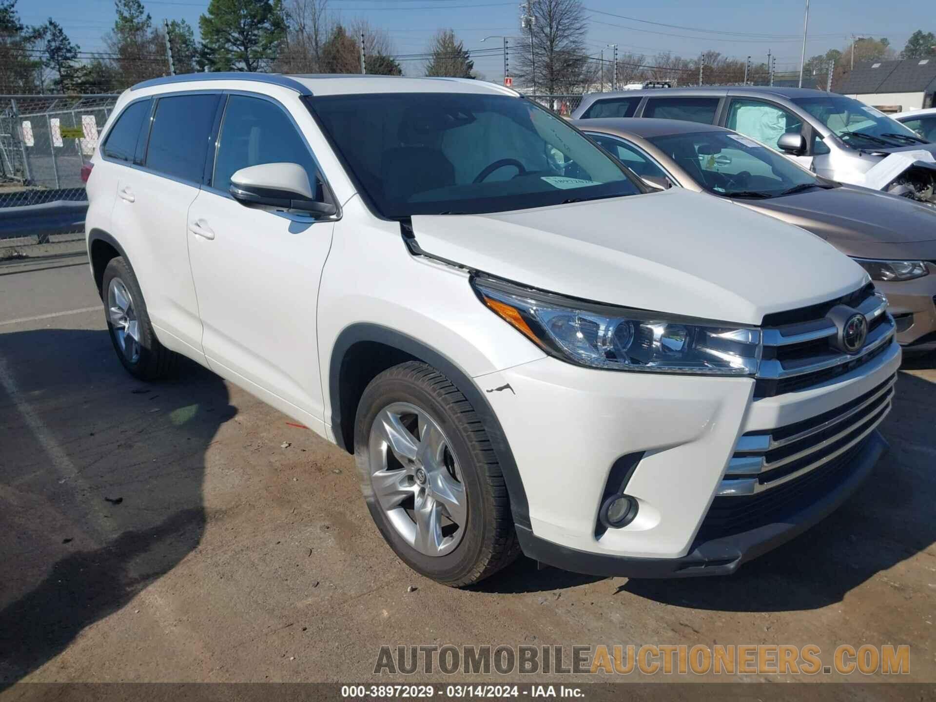 5TDYZRFH8HS232591 TOYOTA HIGHLANDER 2017