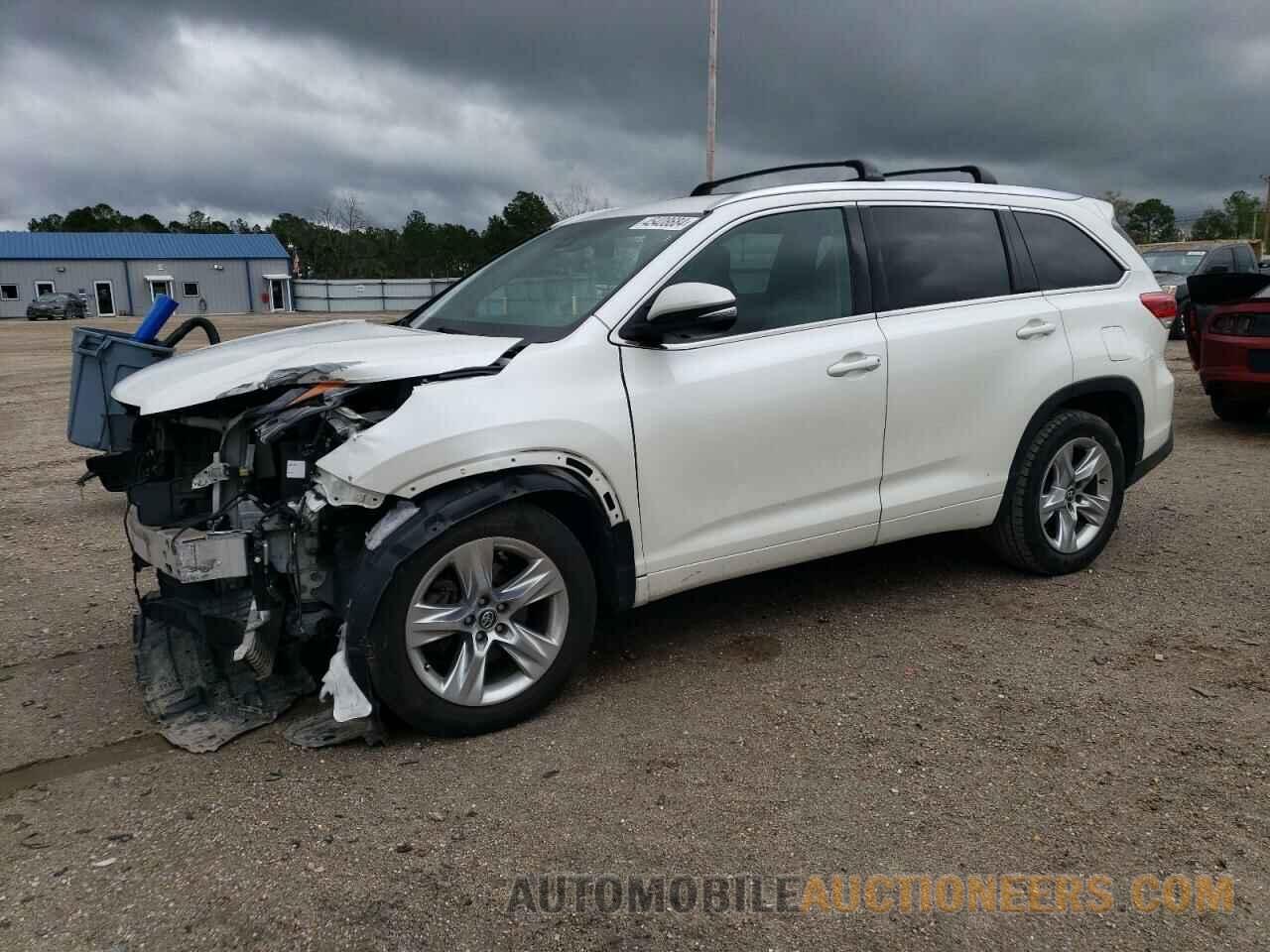 5TDYZRFH8HS234437 TOYOTA HIGHLANDER 2017