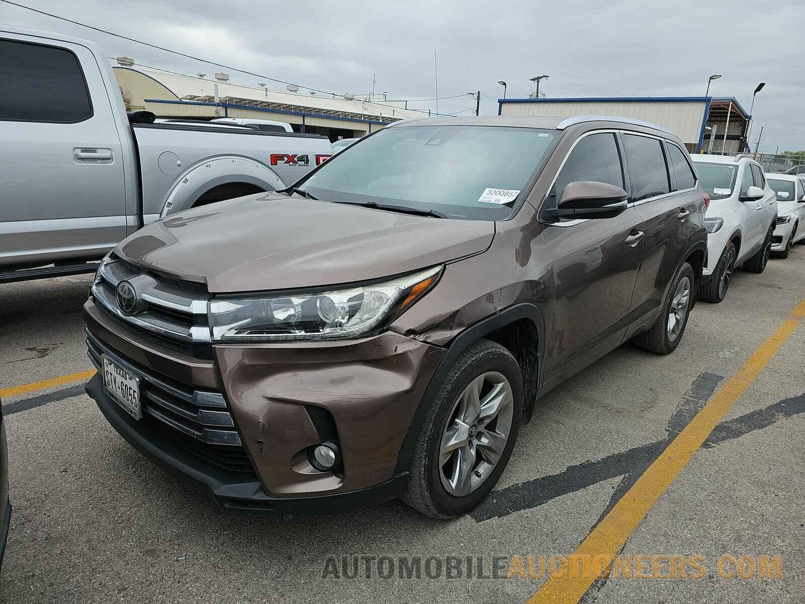 5TDYZRFH8JS246173 Toyota Highlander 2018