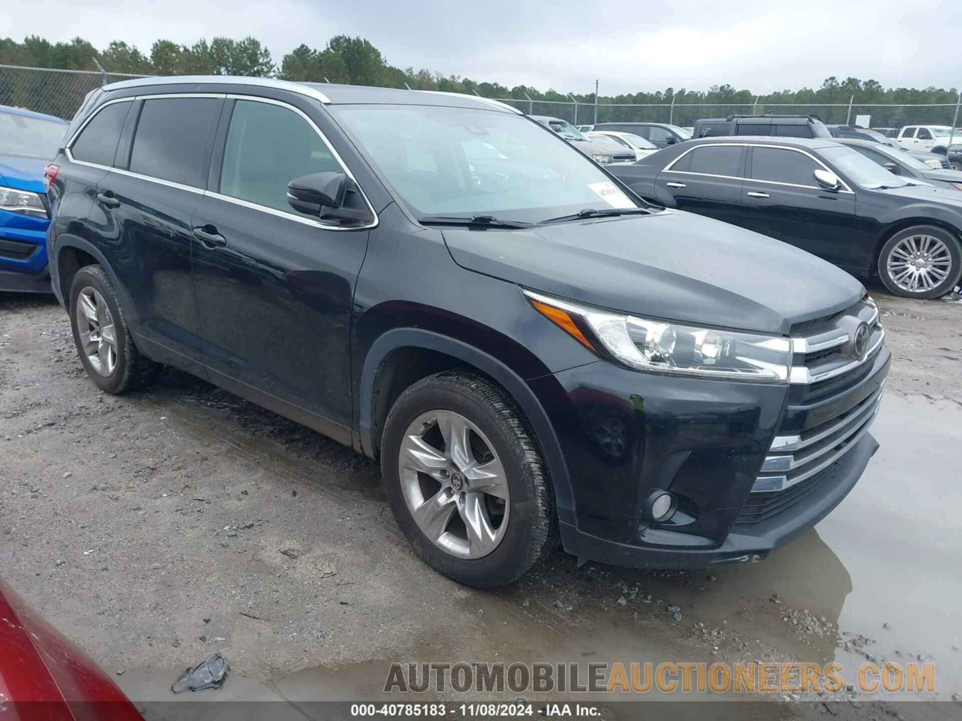 5TDYZRFH8JS248019 TOYOTA HIGHLANDER 2018