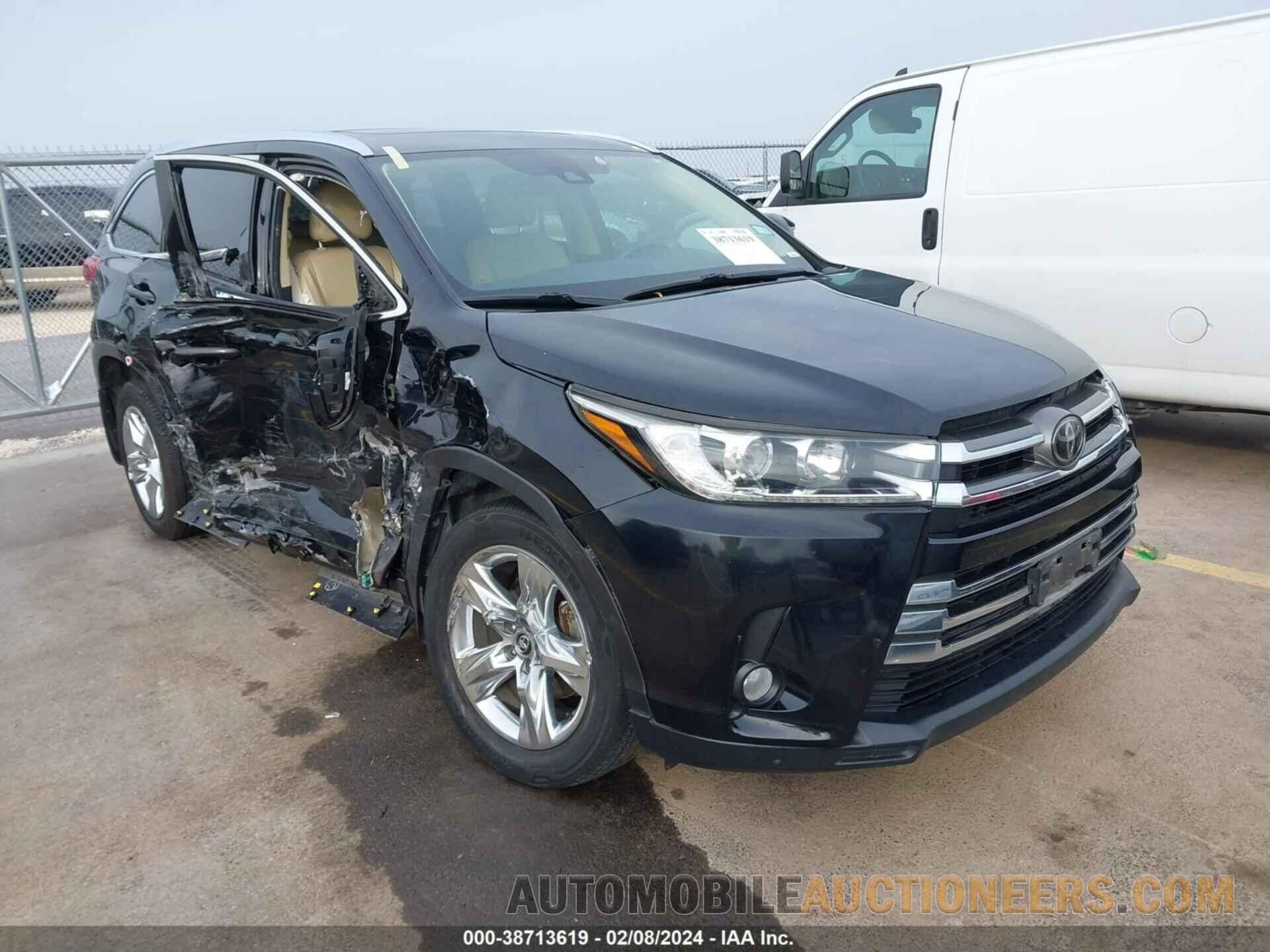 5TDYZRFH8JS251292 TOYOTA HIGHLANDER 2018