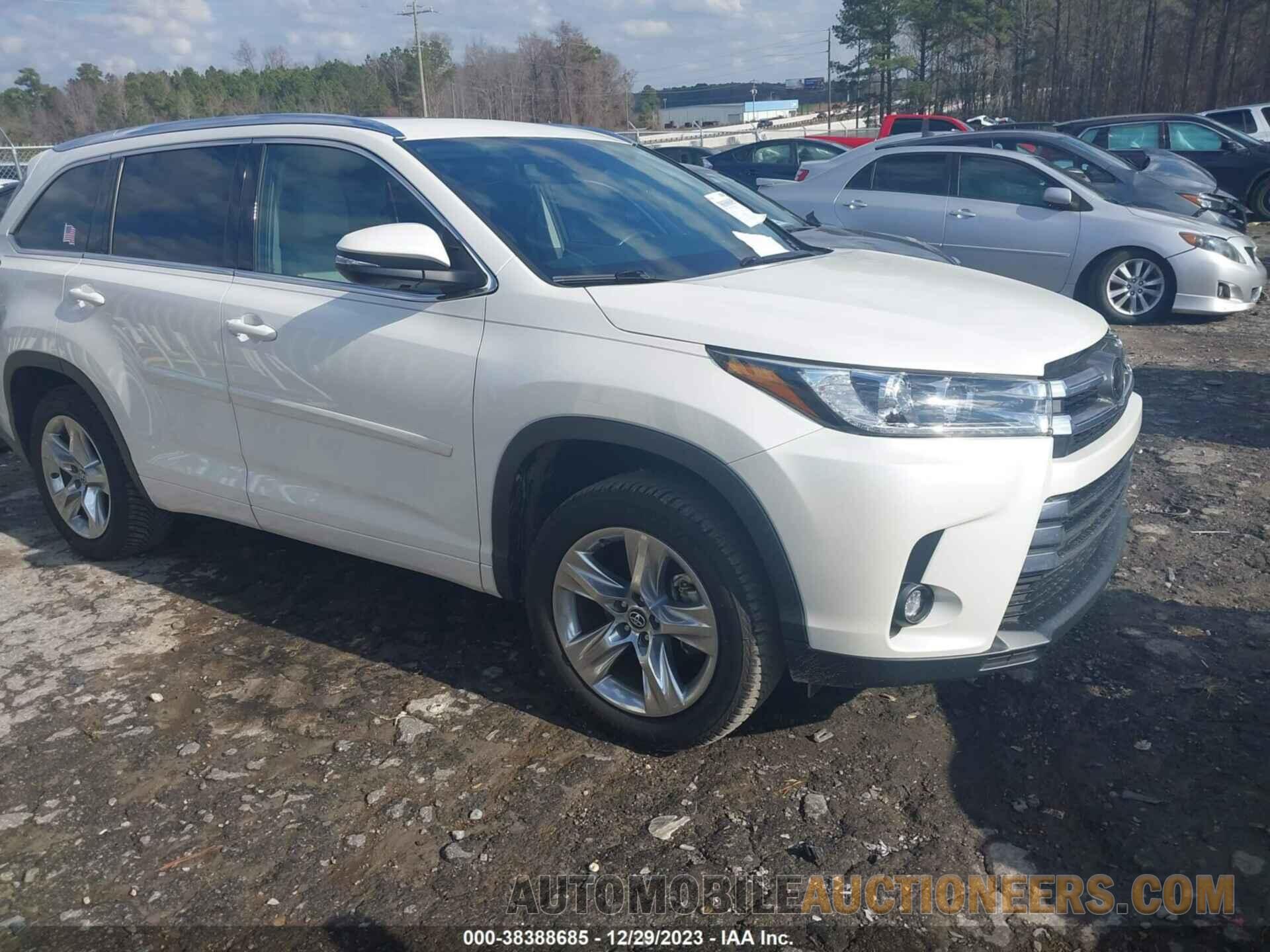 5TDYZRFH8KS315915 TOYOTA HIGHLANDER 2019