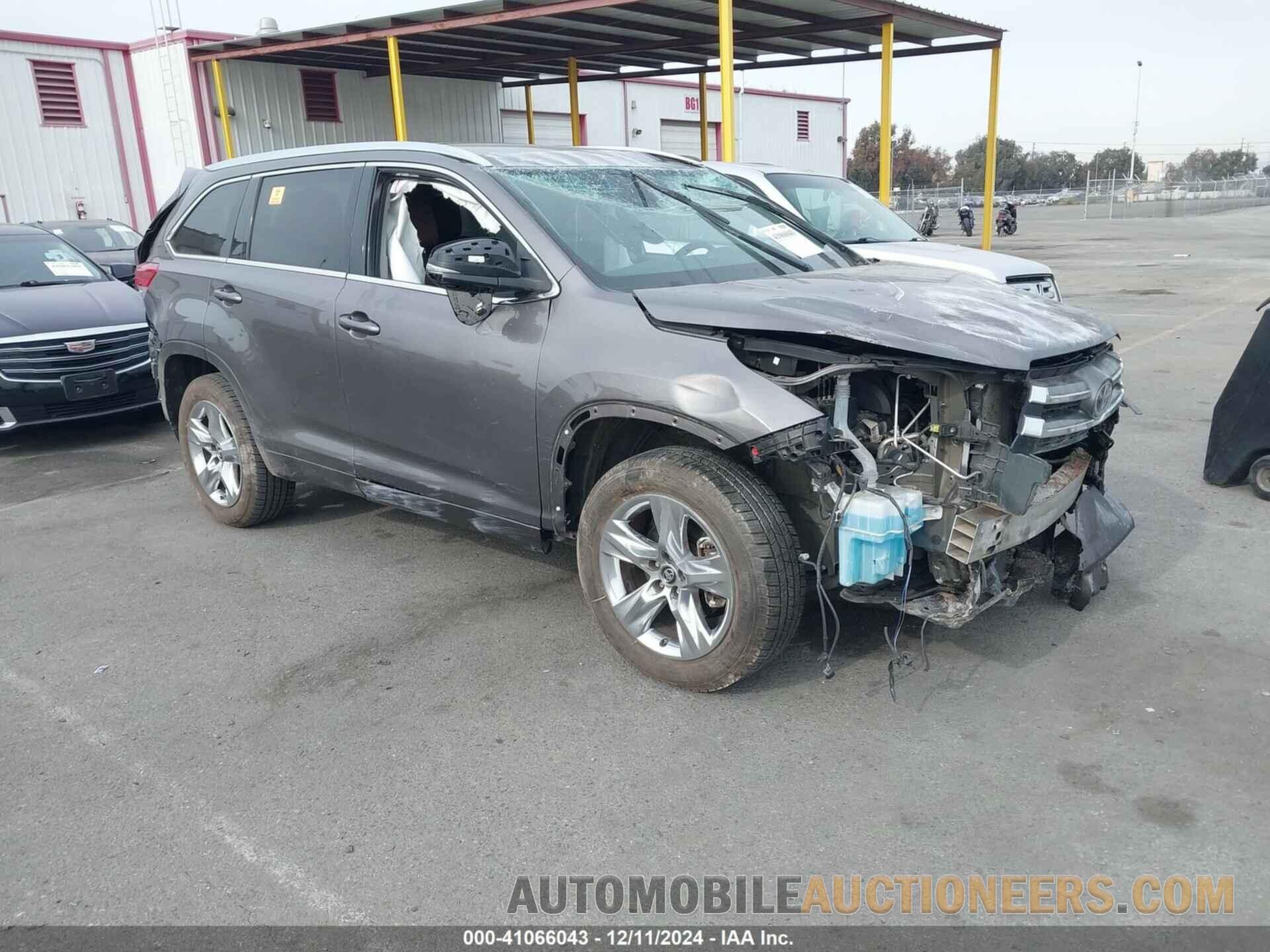 5TDYZRFH8KS327403 TOYOTA HIGHLANDER 2019