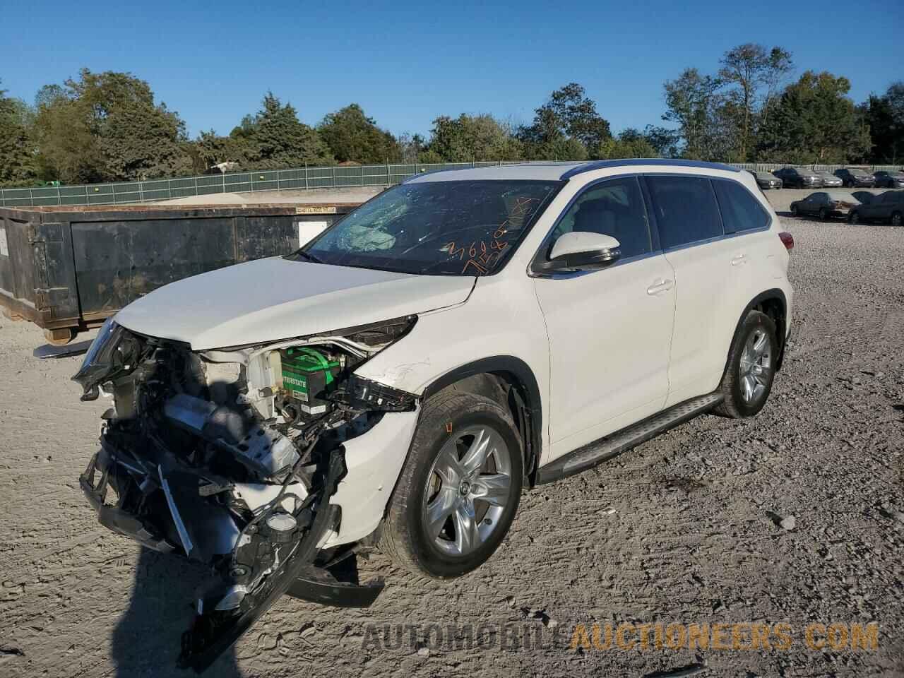 5TDYZRFH8KS340877 TOYOTA HIGHLANDER 2019