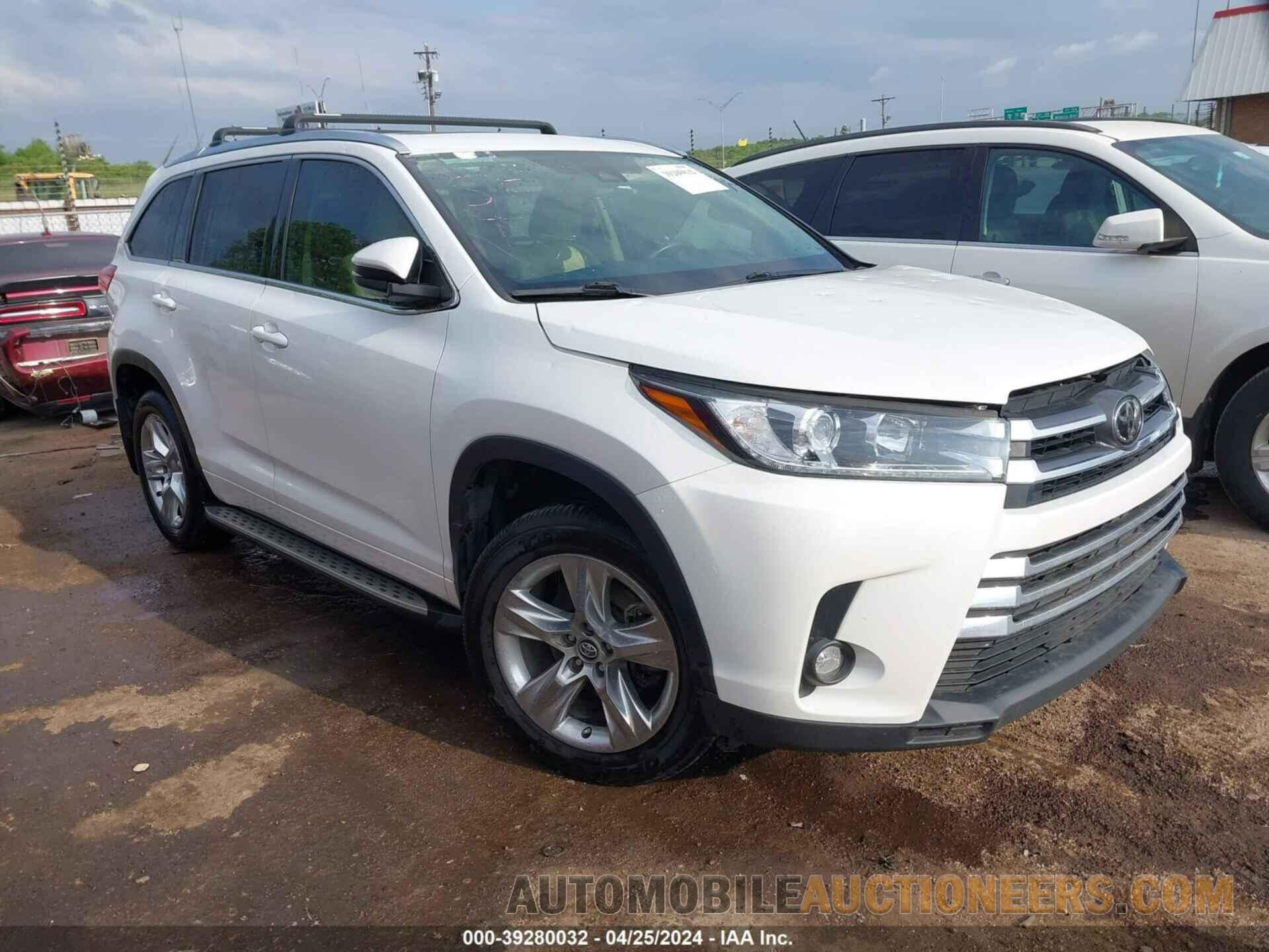 5TDYZRFH8KS341771 TOYOTA HIGHLANDER 2019