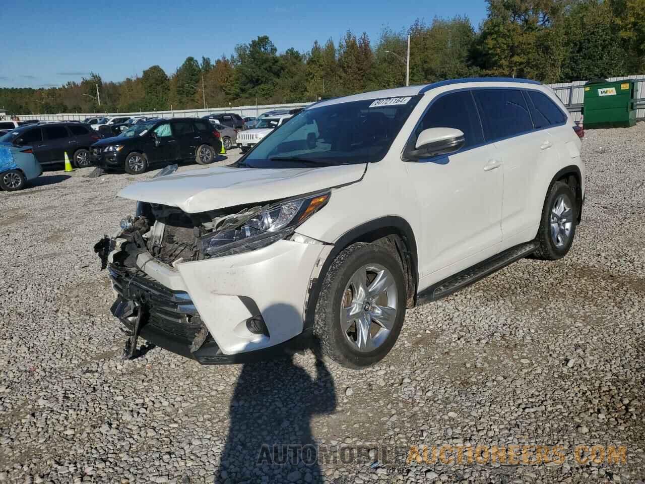 5TDYZRFH9HS215234 TOYOTA HIGHLANDER 2017