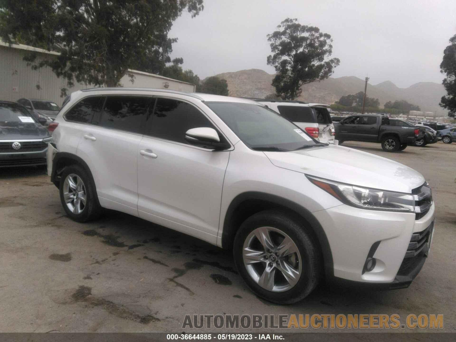 5TDYZRFH9JS244481 TOYOTA HIGHLANDER 2018