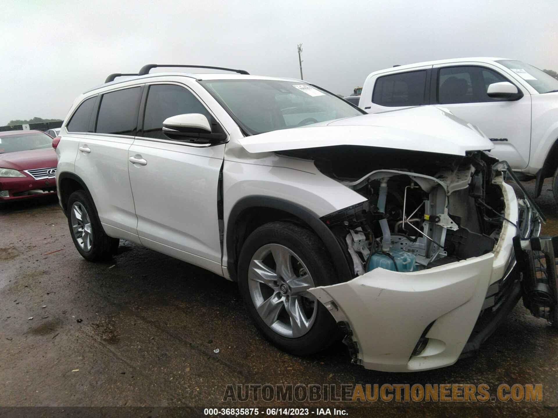 5TDYZRFH9JS248482 TOYOTA HIGHLANDER 2018