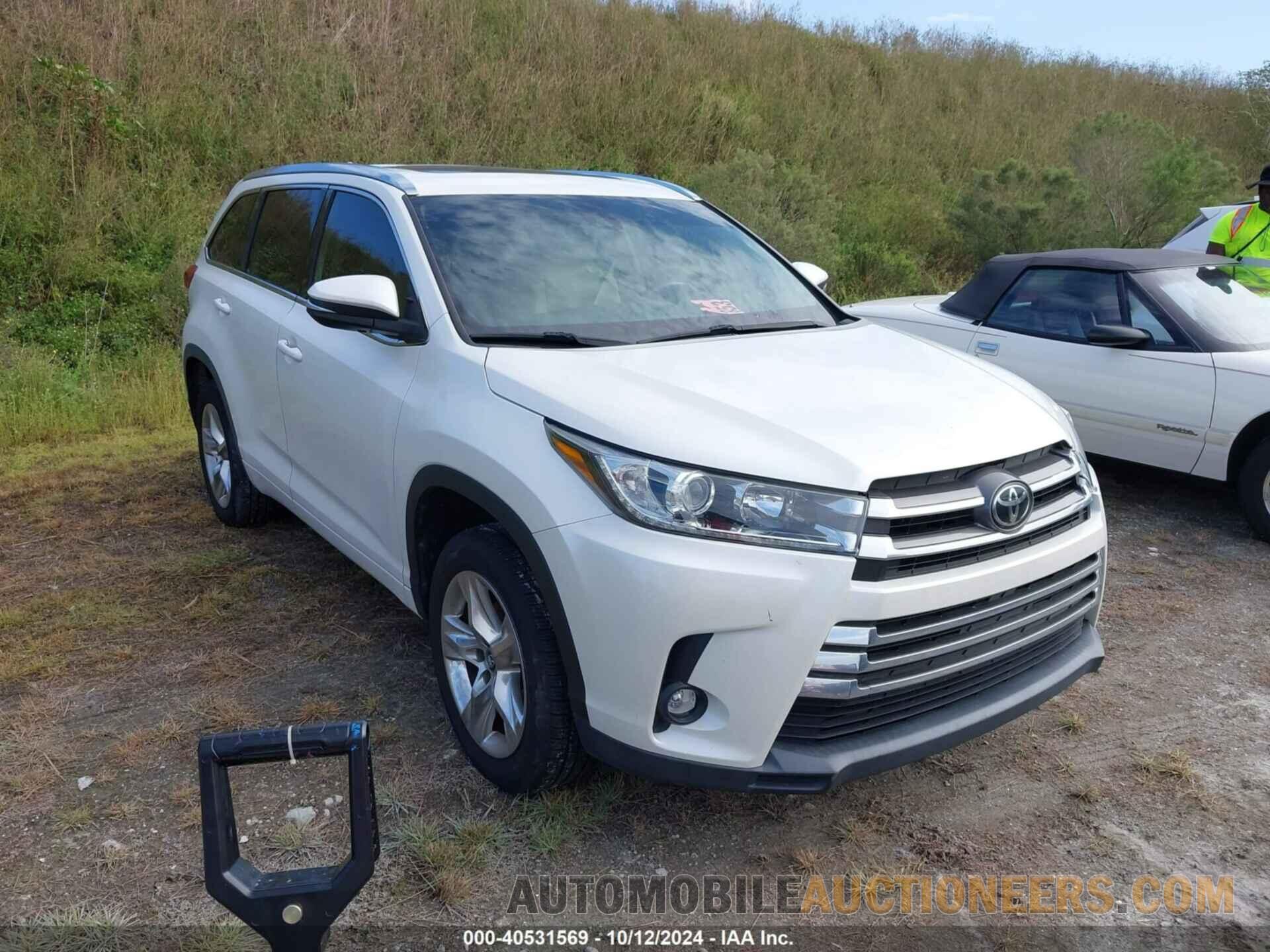 5TDYZRFH9KS324333 TOYOTA HIGHLANDER 2019