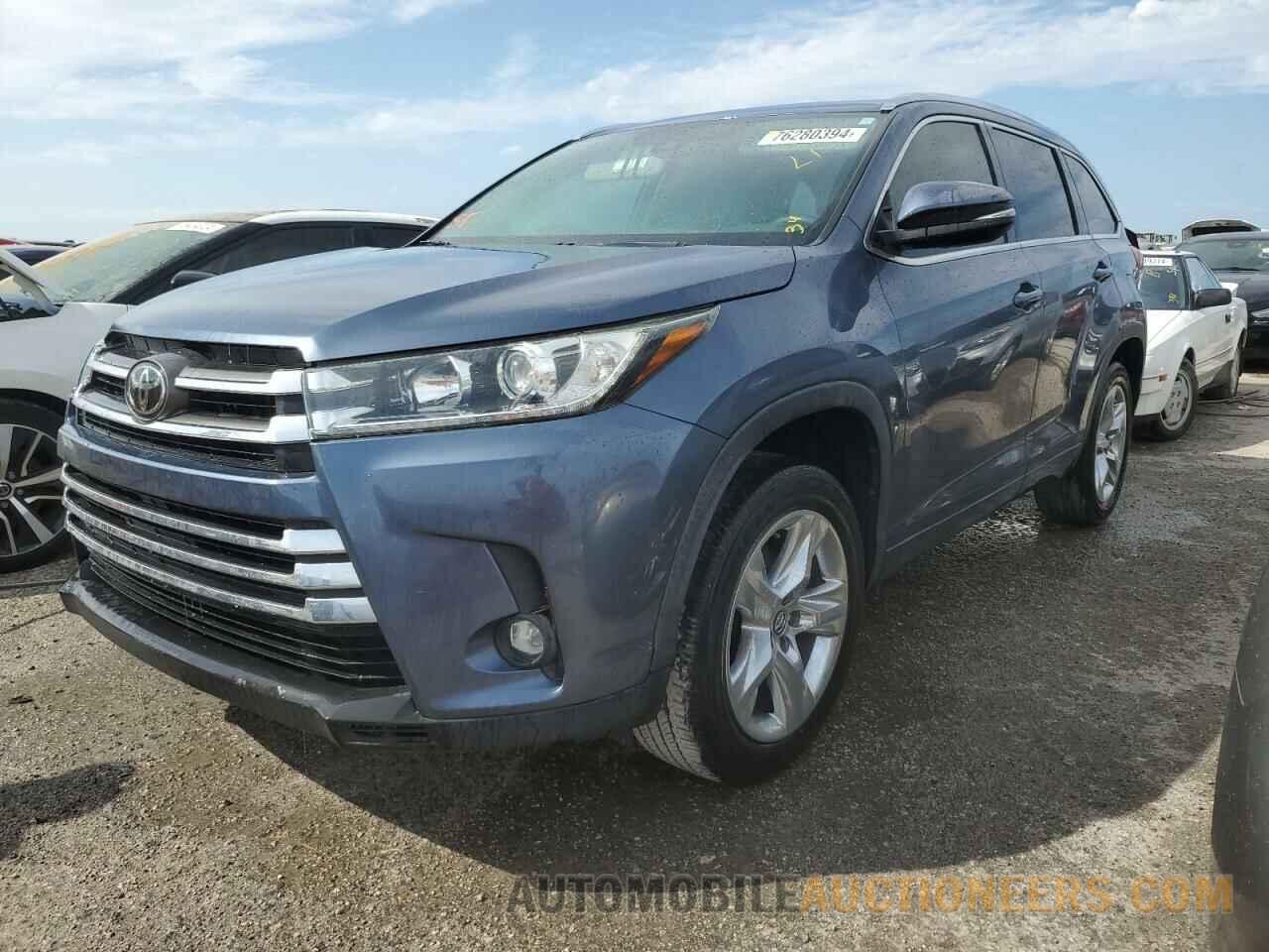 5TDYZRFH9KS329242 TOYOTA HIGHLANDER 2019