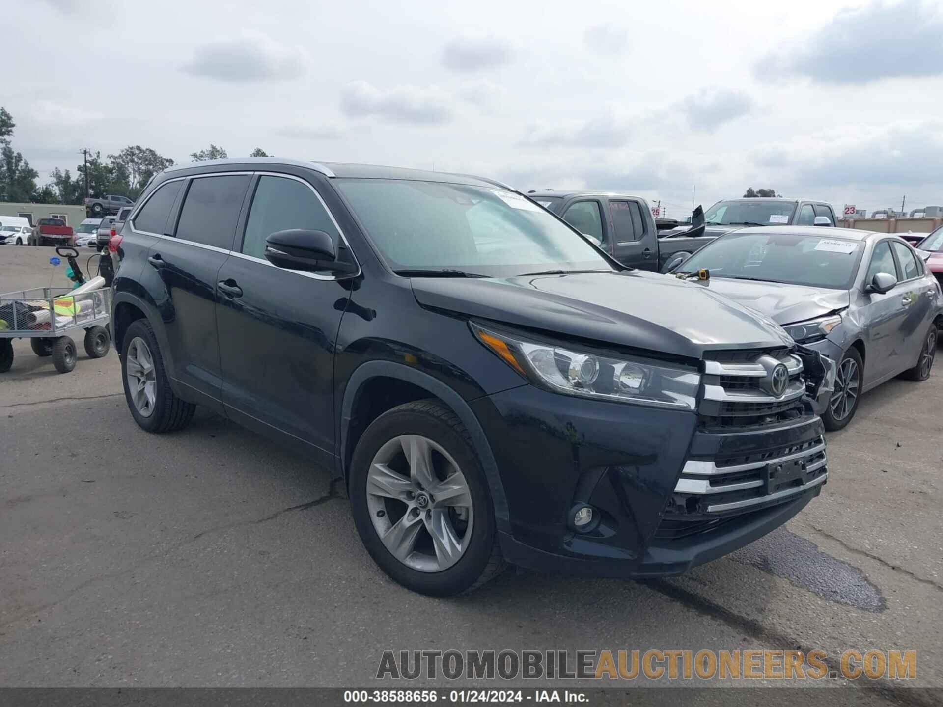 5TDYZRFH9KS339737 TOYOTA HIGHLANDER 2019