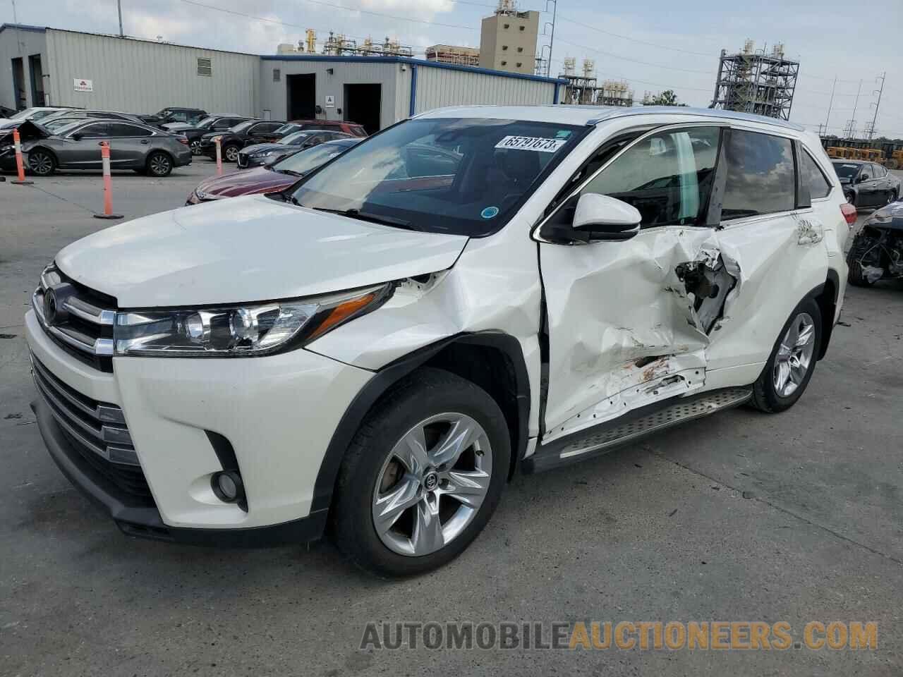 5TDYZRFHXHS218563 TOYOTA HIGHLANDER 2017