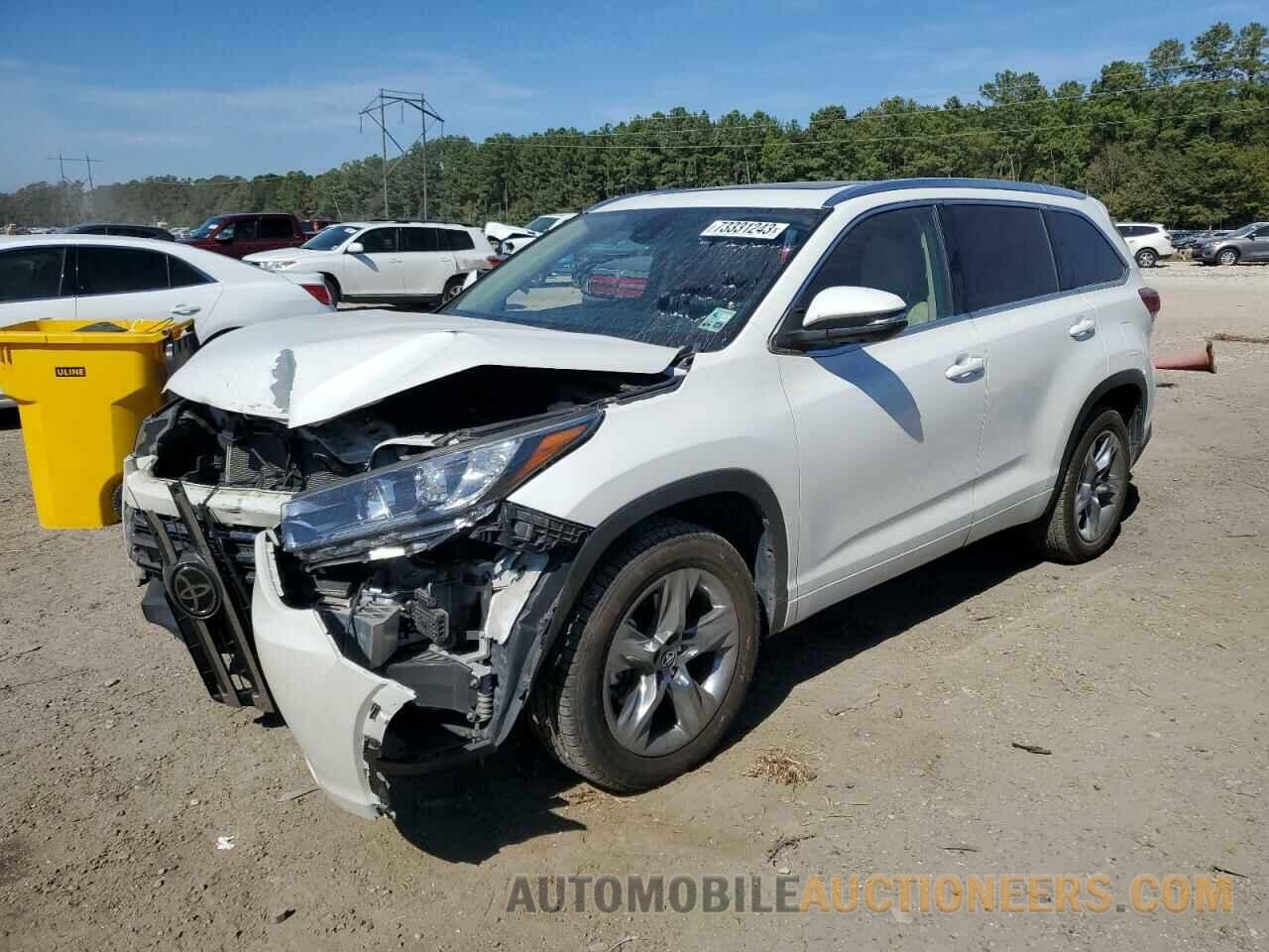 5TDYZRFHXJS255330 TOYOTA HIGHLANDER 2018