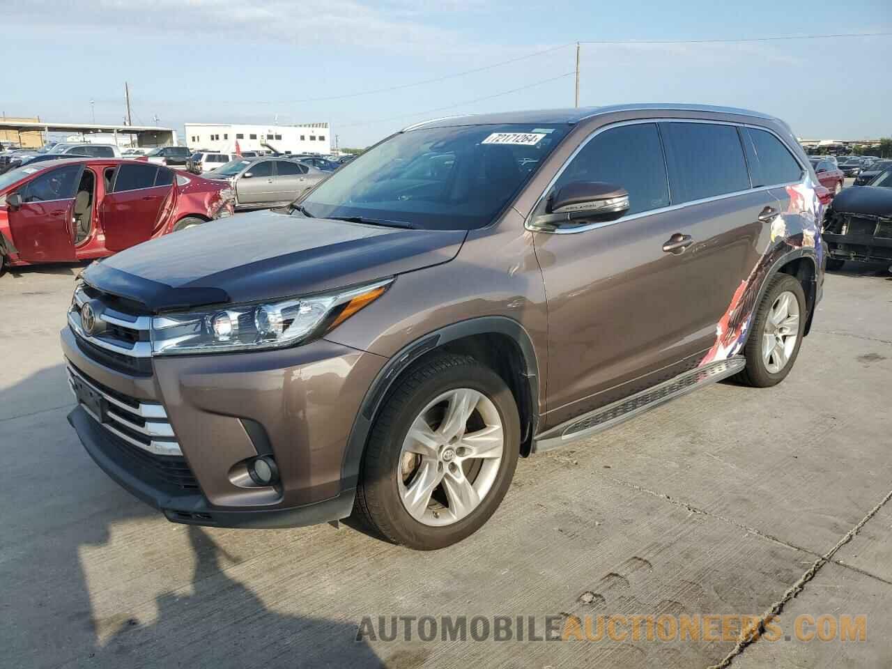 5TDYZRFHXJS267932 TOYOTA HIGHLANDER 2018