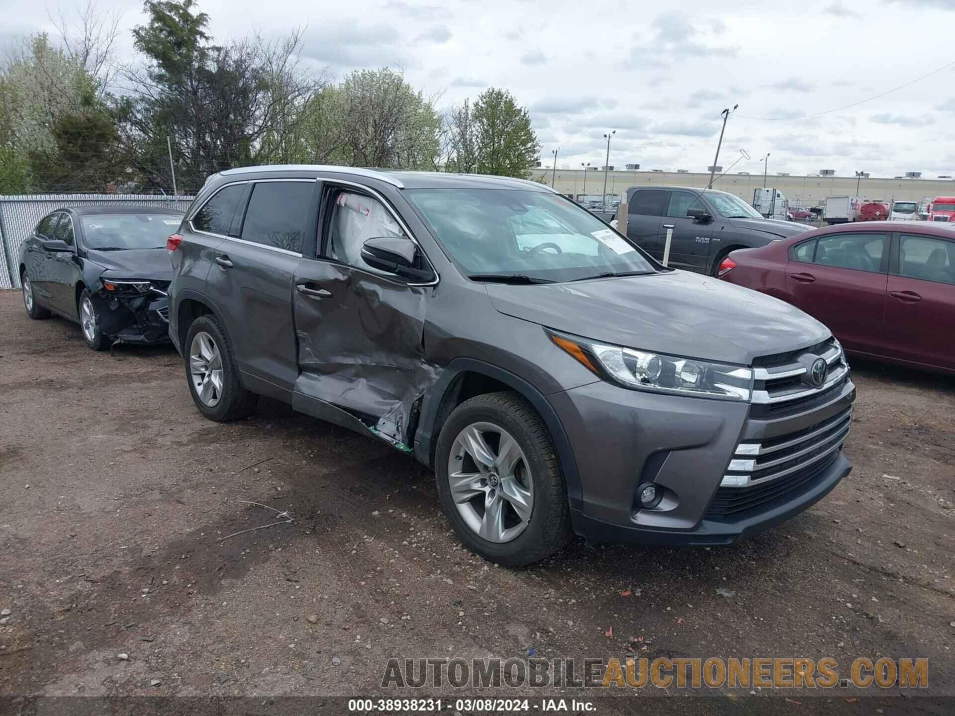 5TDYZRFHXKS295554 TOYOTA HIGHLANDER 2019