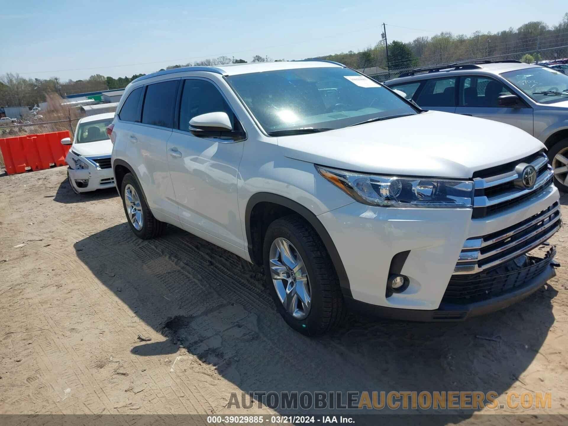 5TDYZRFHXKS302387 TOYOTA HIGHLANDER 2019