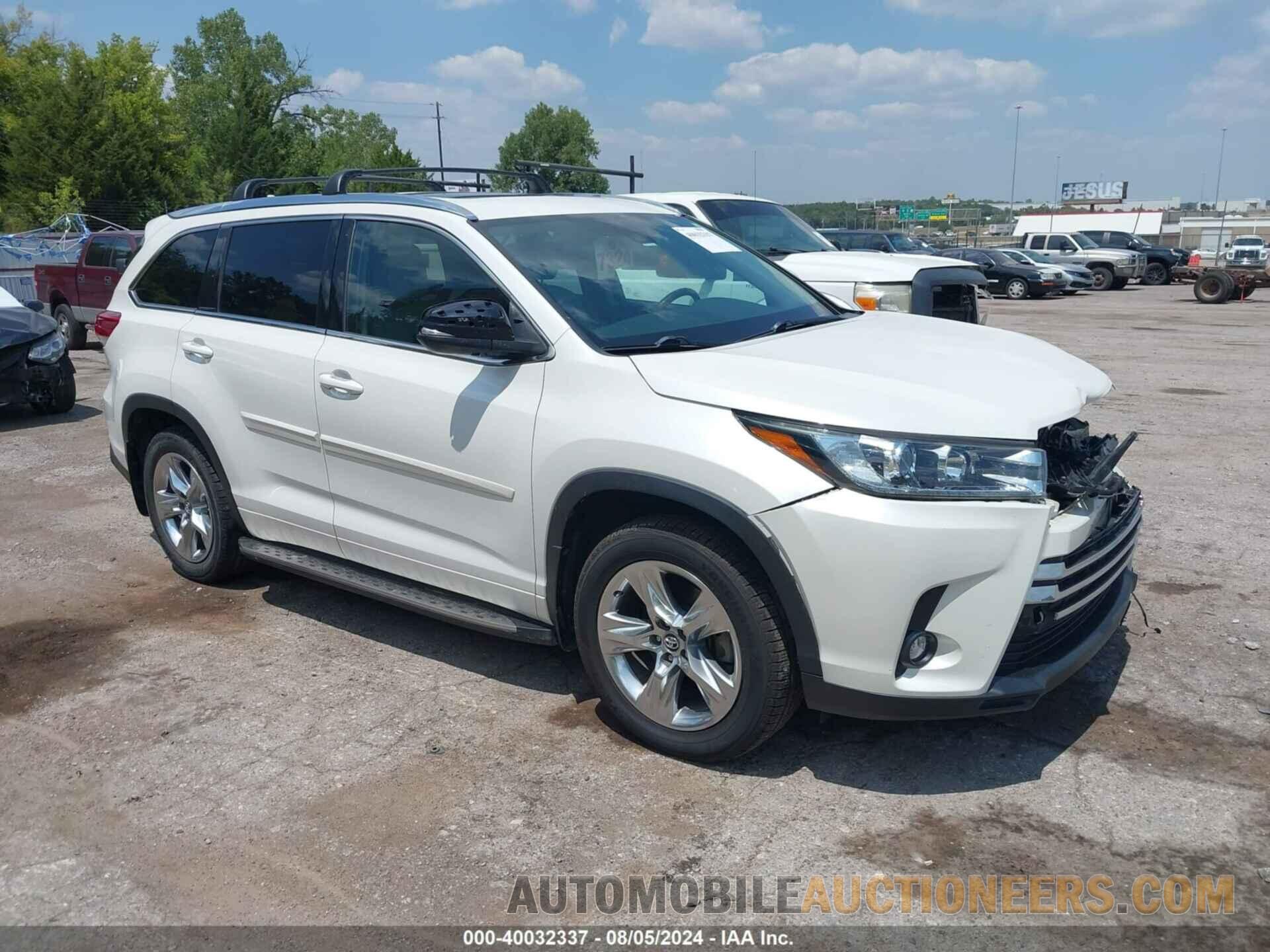 5TDYZRFHXKS311350 TOYOTA HIGHLANDER 2019