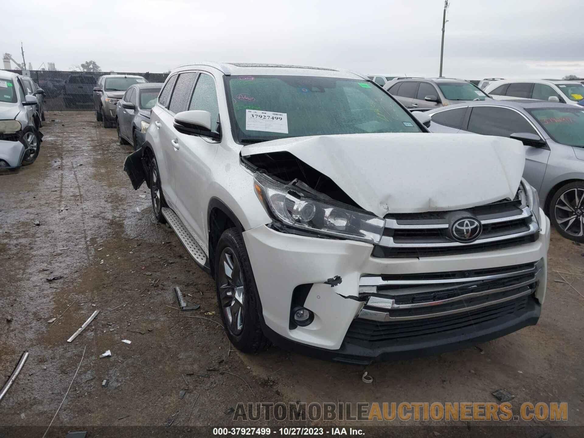 5TDYZRFHXKS312840 TOYOTA HIGHLANDER 2019