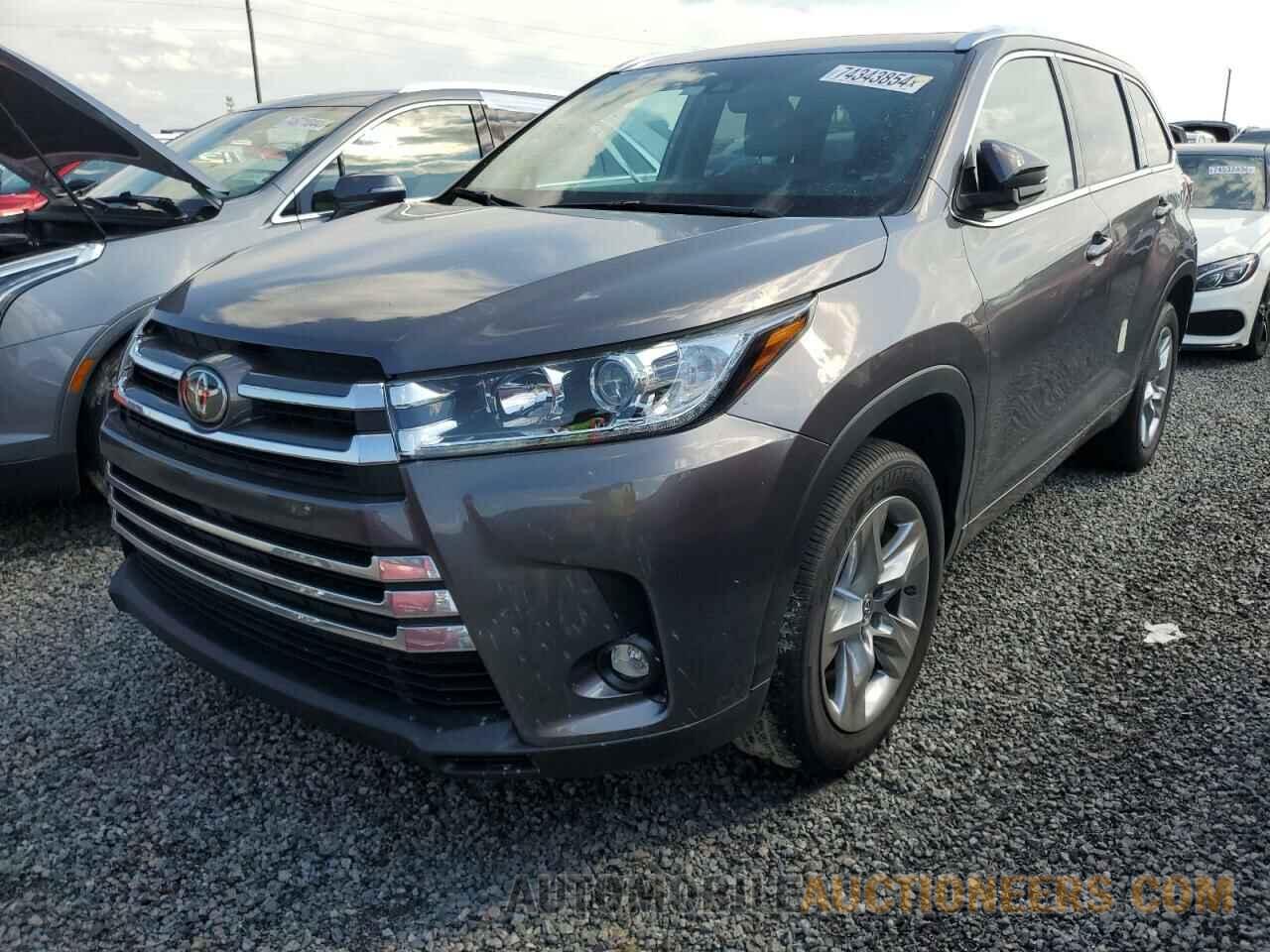 5TDYZRFHXKS323899 TOYOTA HIGHLANDER 2019