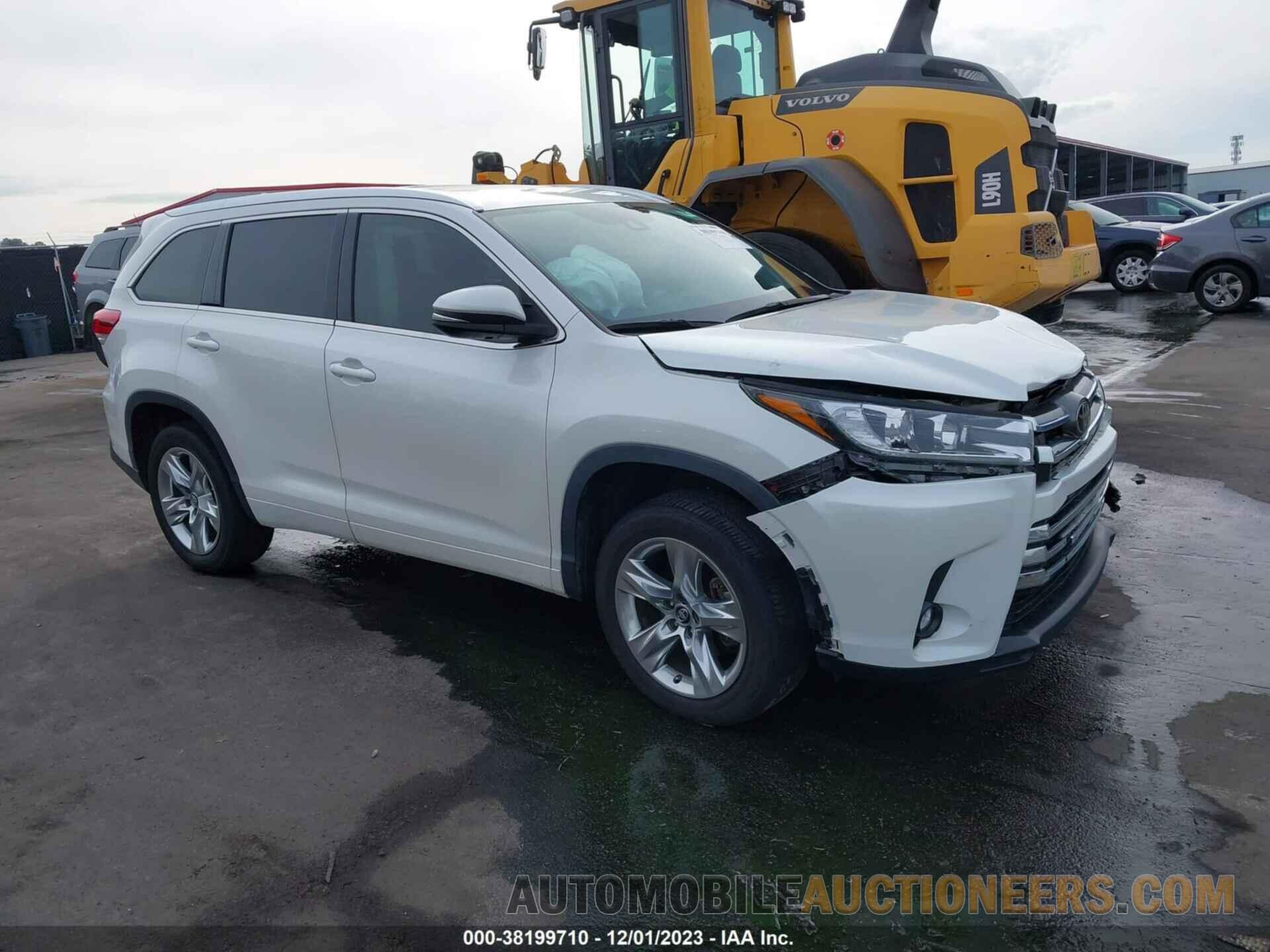 5TDYZRFHXKS333641 TOYOTA HIGHLANDER 2019