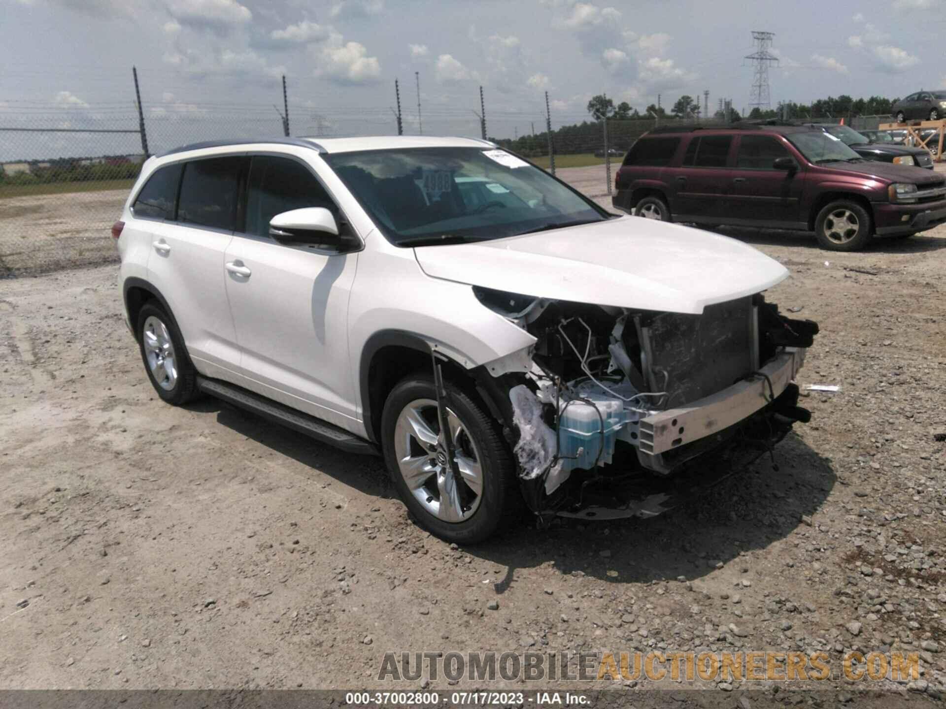 5TDYZRFHXKS357261 TOYOTA HIGHLANDER 2019