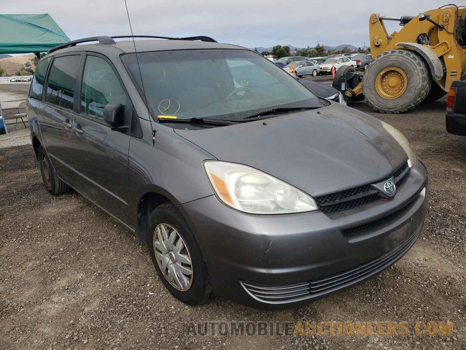 5TDZA23C04S151512 TOYOTA SIENNA 2004