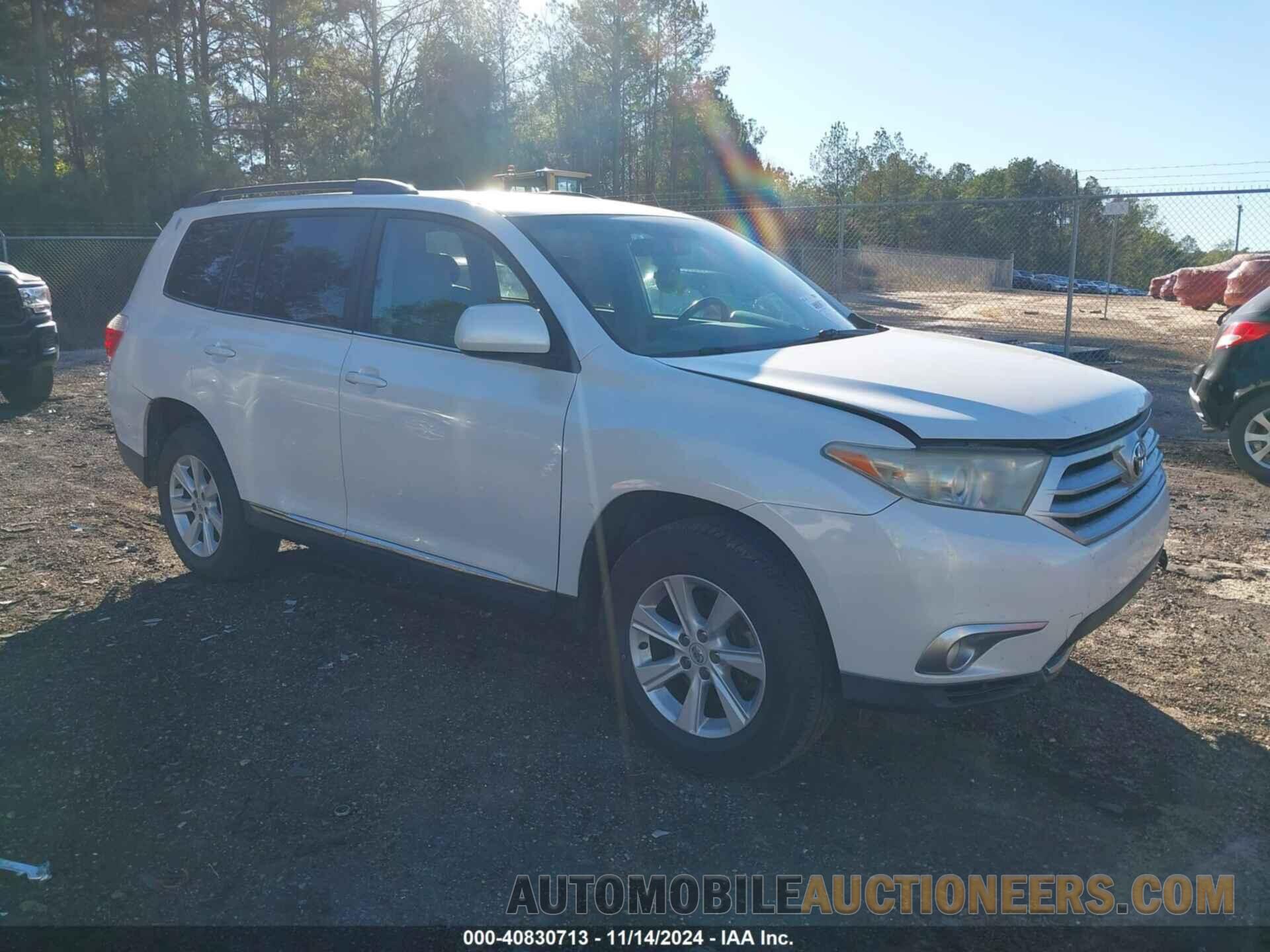 5TDZA3EH2BS015250 TOYOTA HIGHLANDER 2011