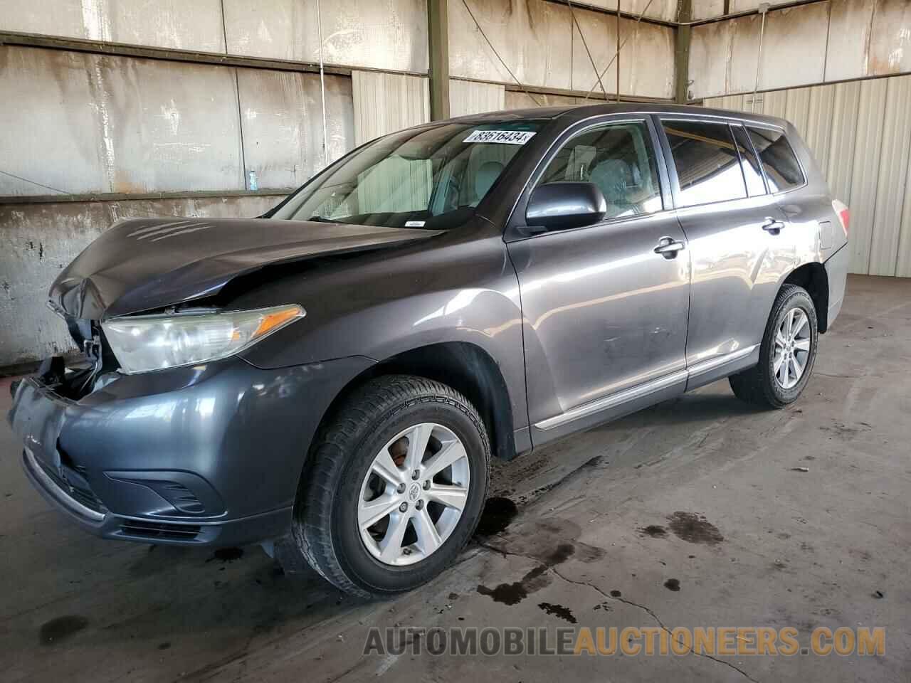 5TDZA3EH2CS026928 TOYOTA HIGHLANDER 2012