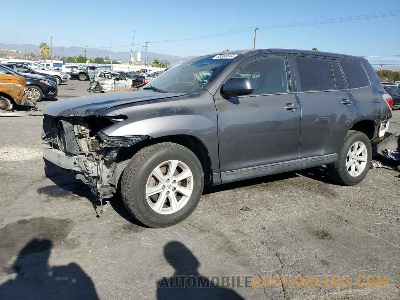 5TDZA3EH4CS027949 TOYOTA HIGHLANDER 2012