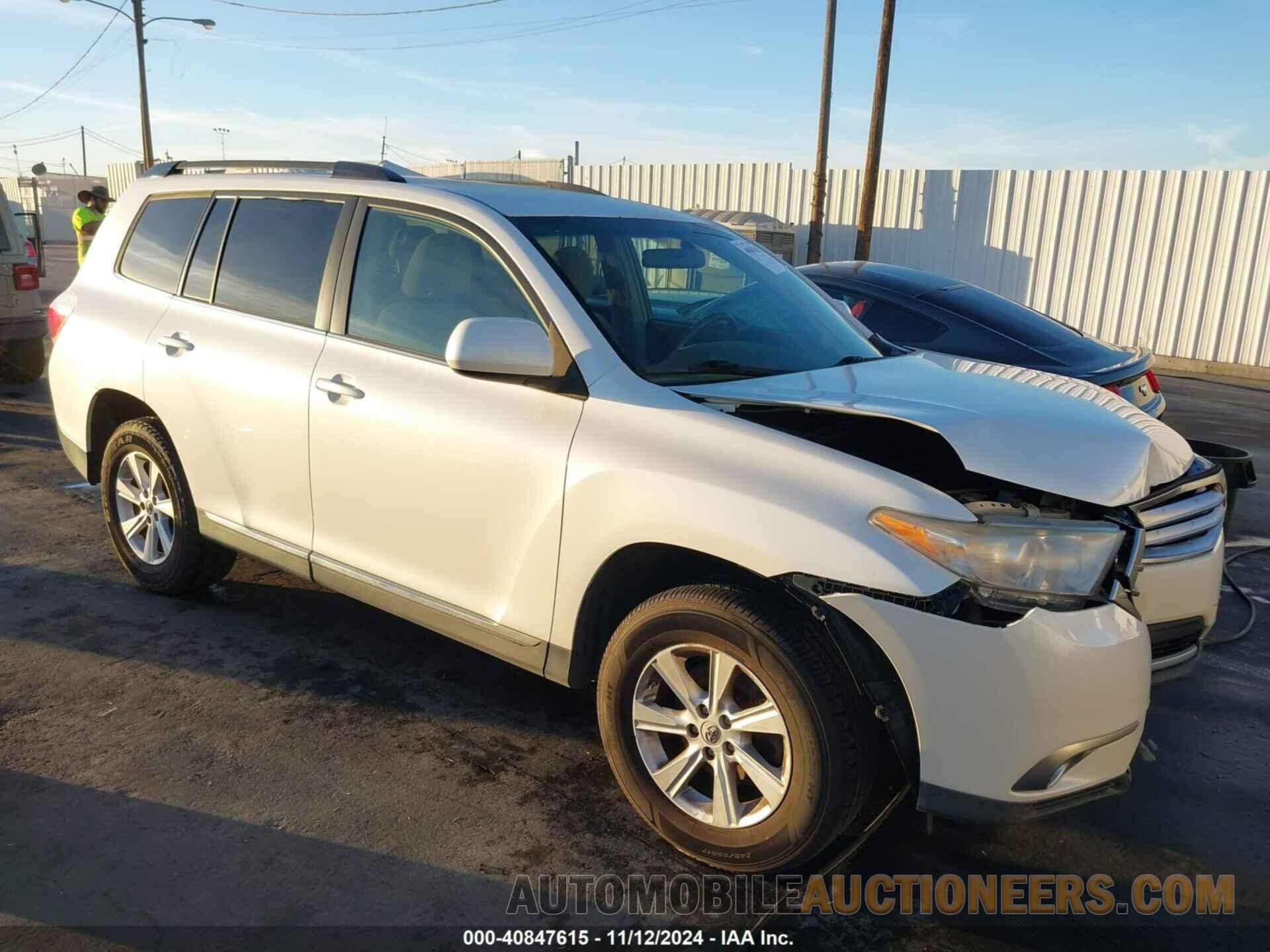 5TDZA3EH9BS010207 TOYOTA HIGHLANDER 2011