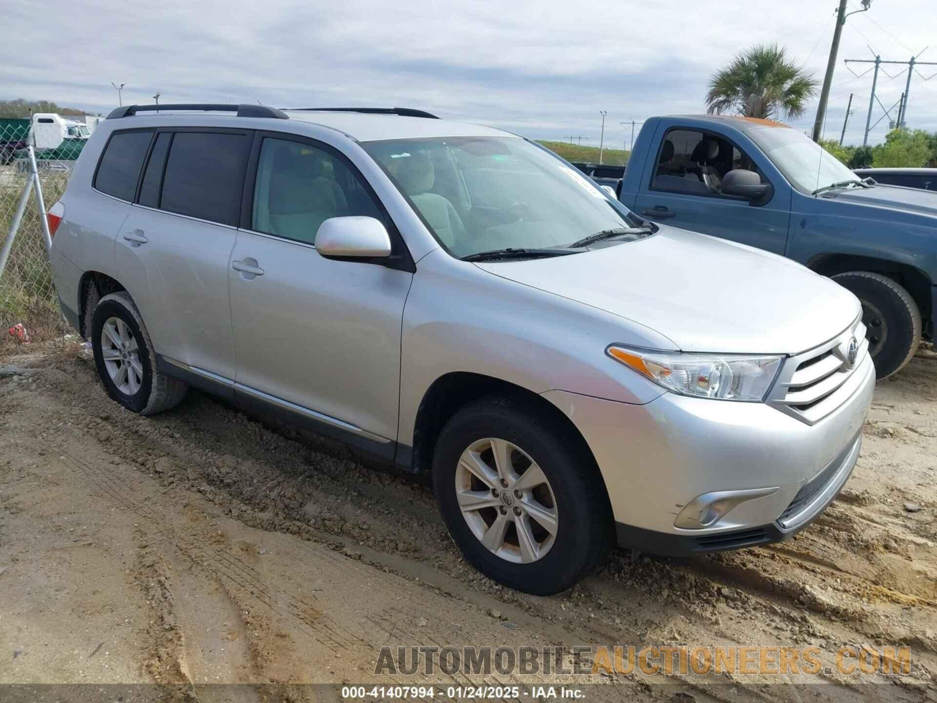 5TDZA3EHXBS008658 TOYOTA HIGHLANDER 2011