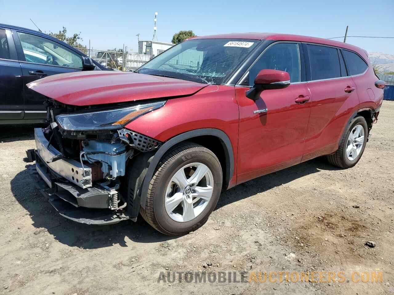 5TDZARAH5MS504222 TOYOTA HIGHLANDER 2021